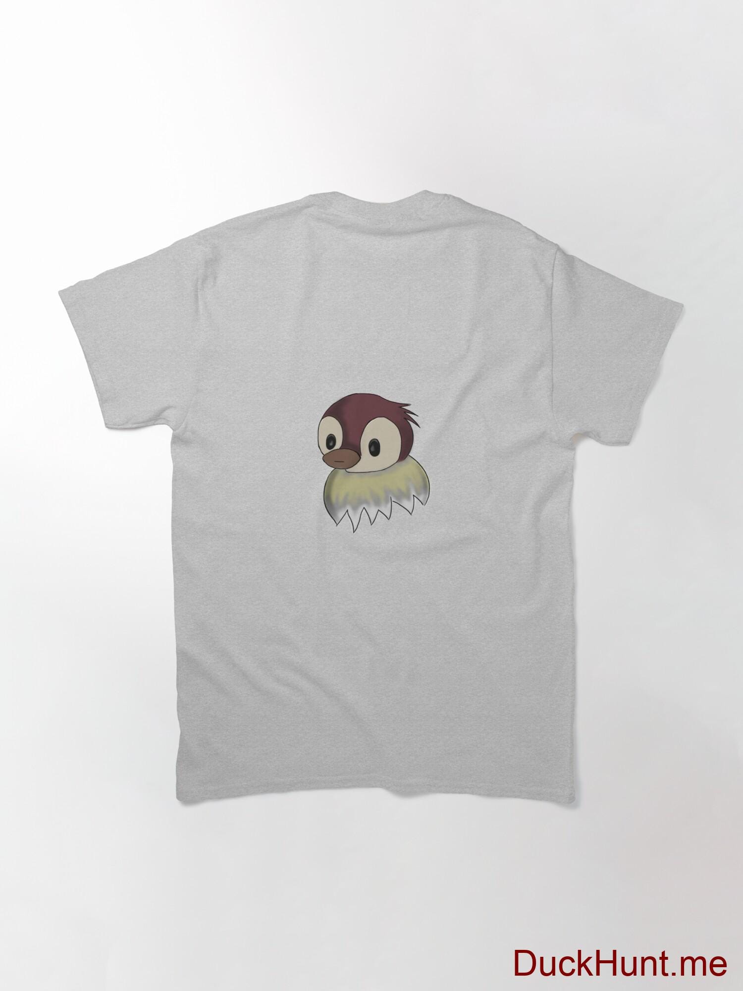 Ghost Duck (fogless) Heather Grey Classic T-Shirt (Back printed) alternative image 1