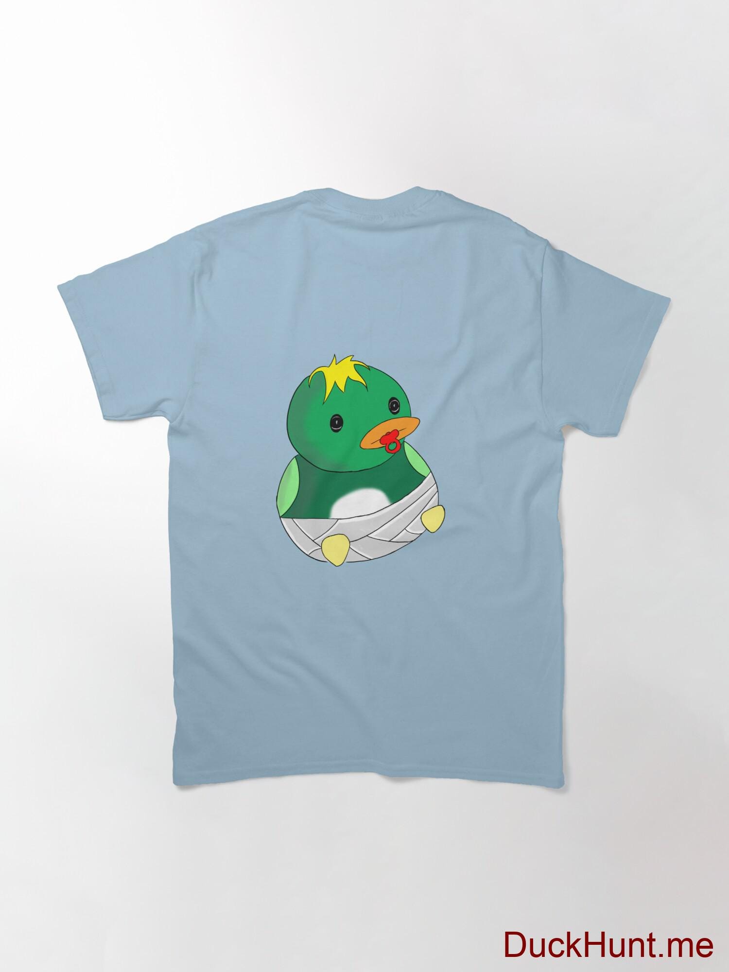 Baby duck Light Blue Classic T-Shirt (Back printed) alternative image 1