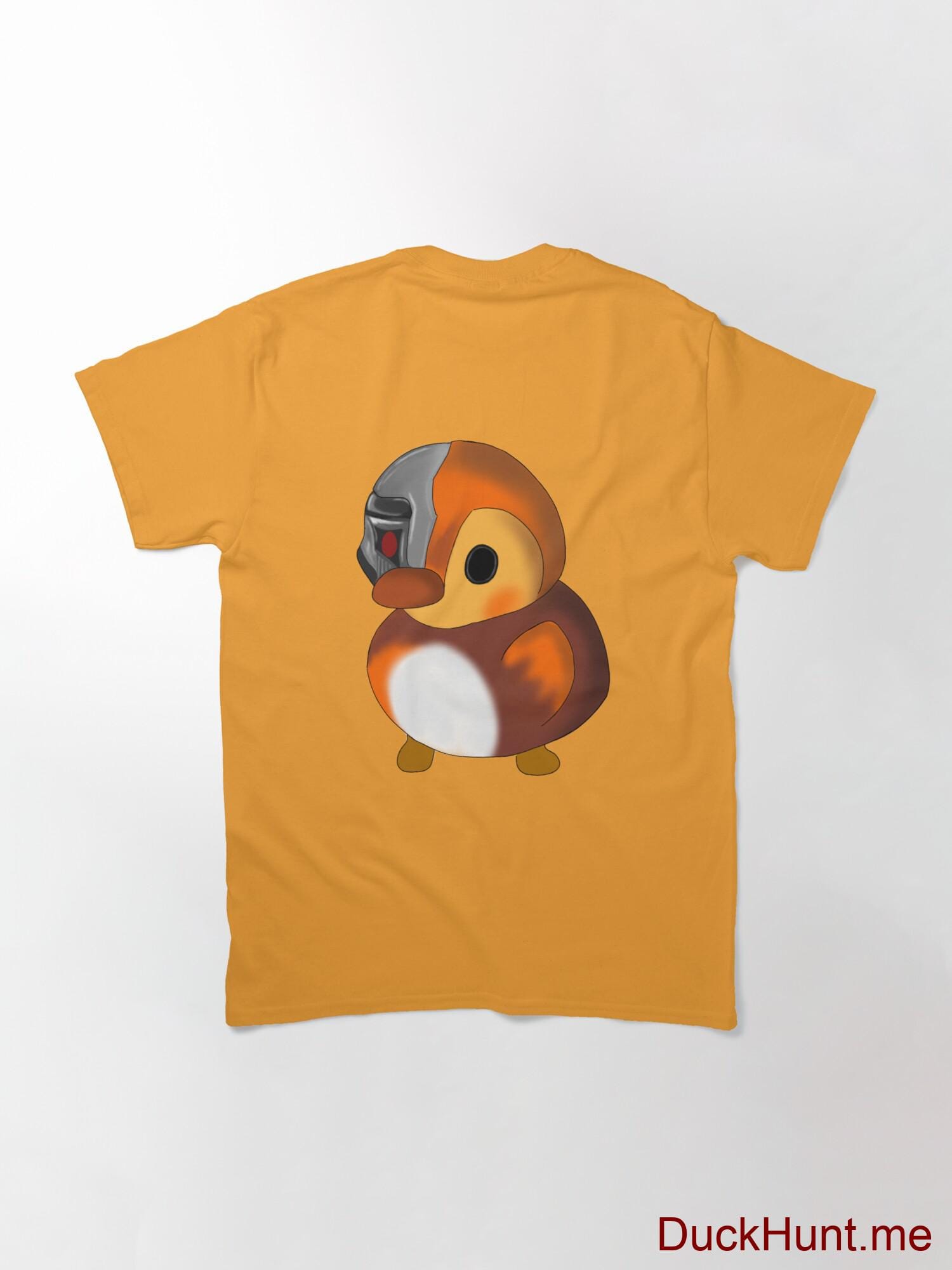 Mechanical Duck Gold Classic T-Shirt (Back printed) alternative image 1