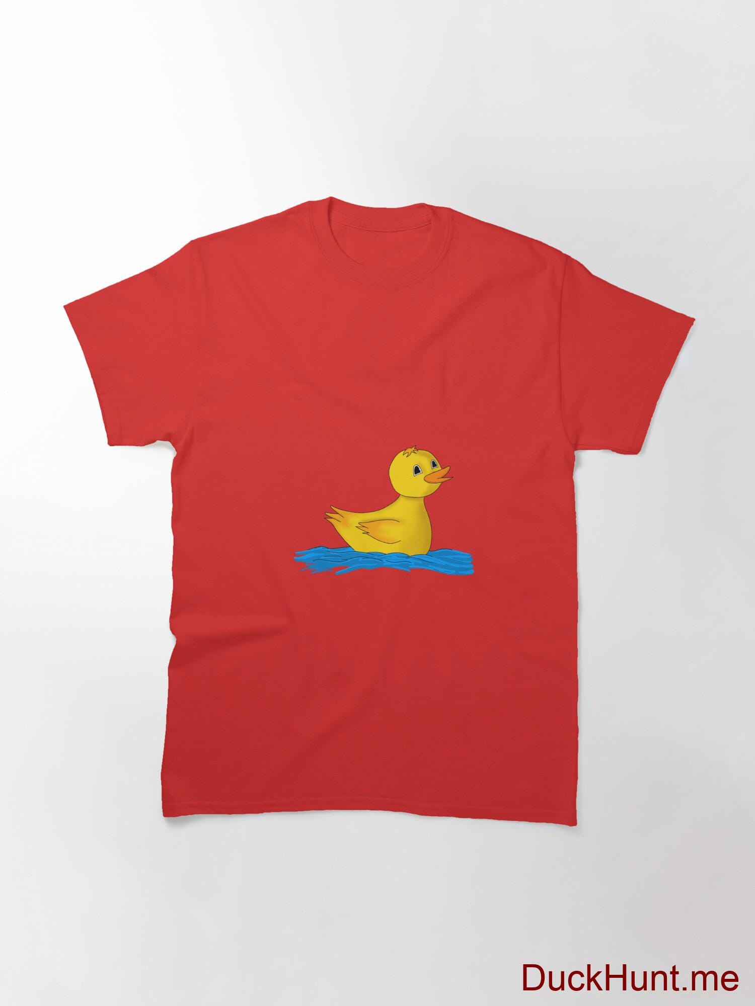 Plastic Duck Red Classic T-Shirt (Front printed) alternative image 2