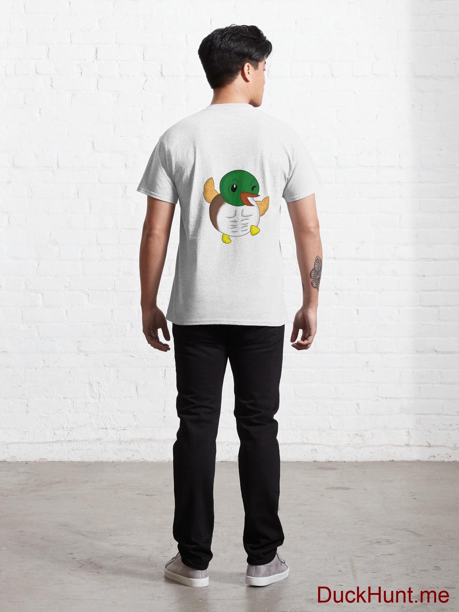 Super duck White Classic T-Shirt (Back printed) alternative image 3