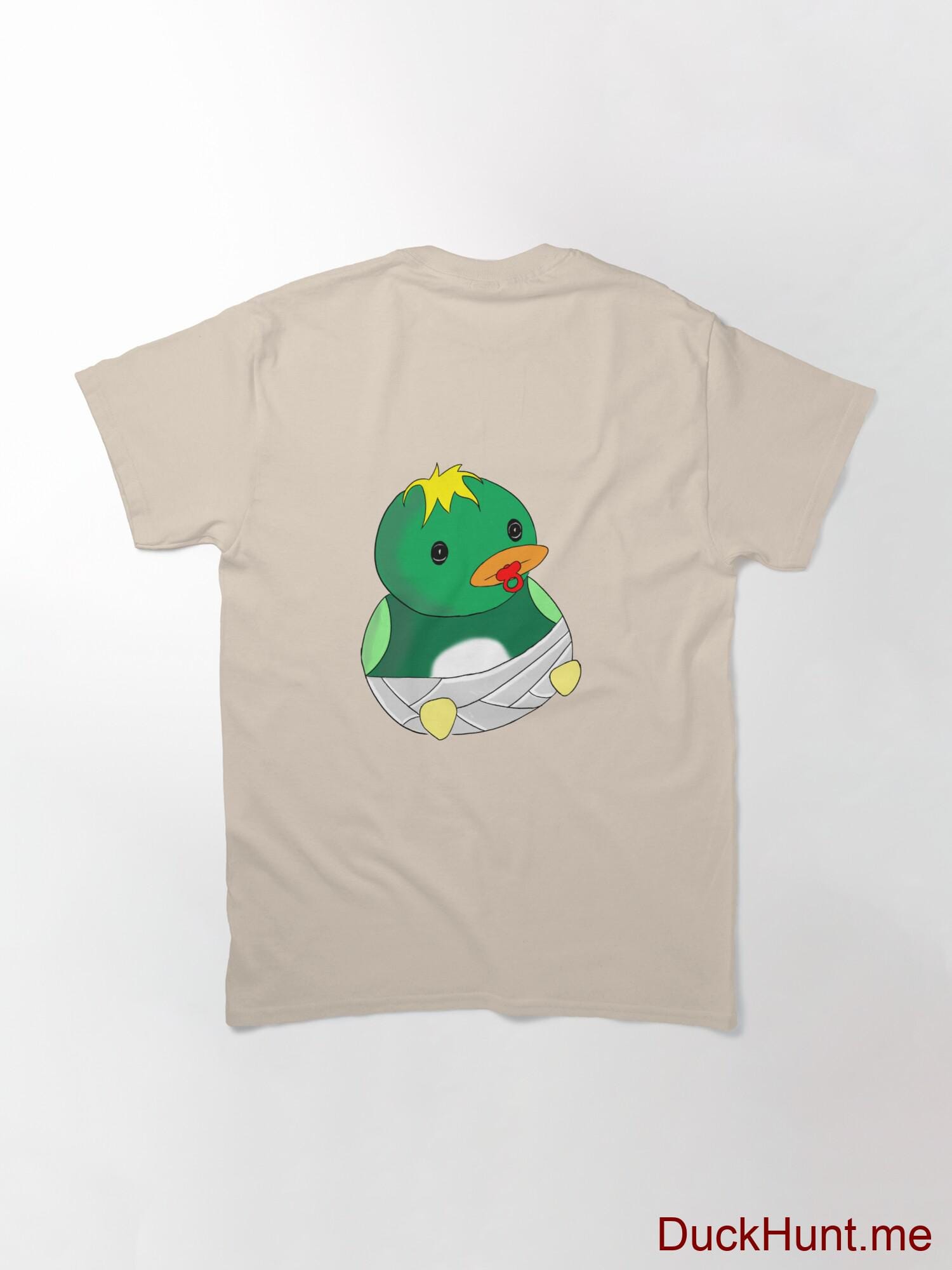 Baby duck Creme Classic T-Shirt (Back printed) alternative image 1
