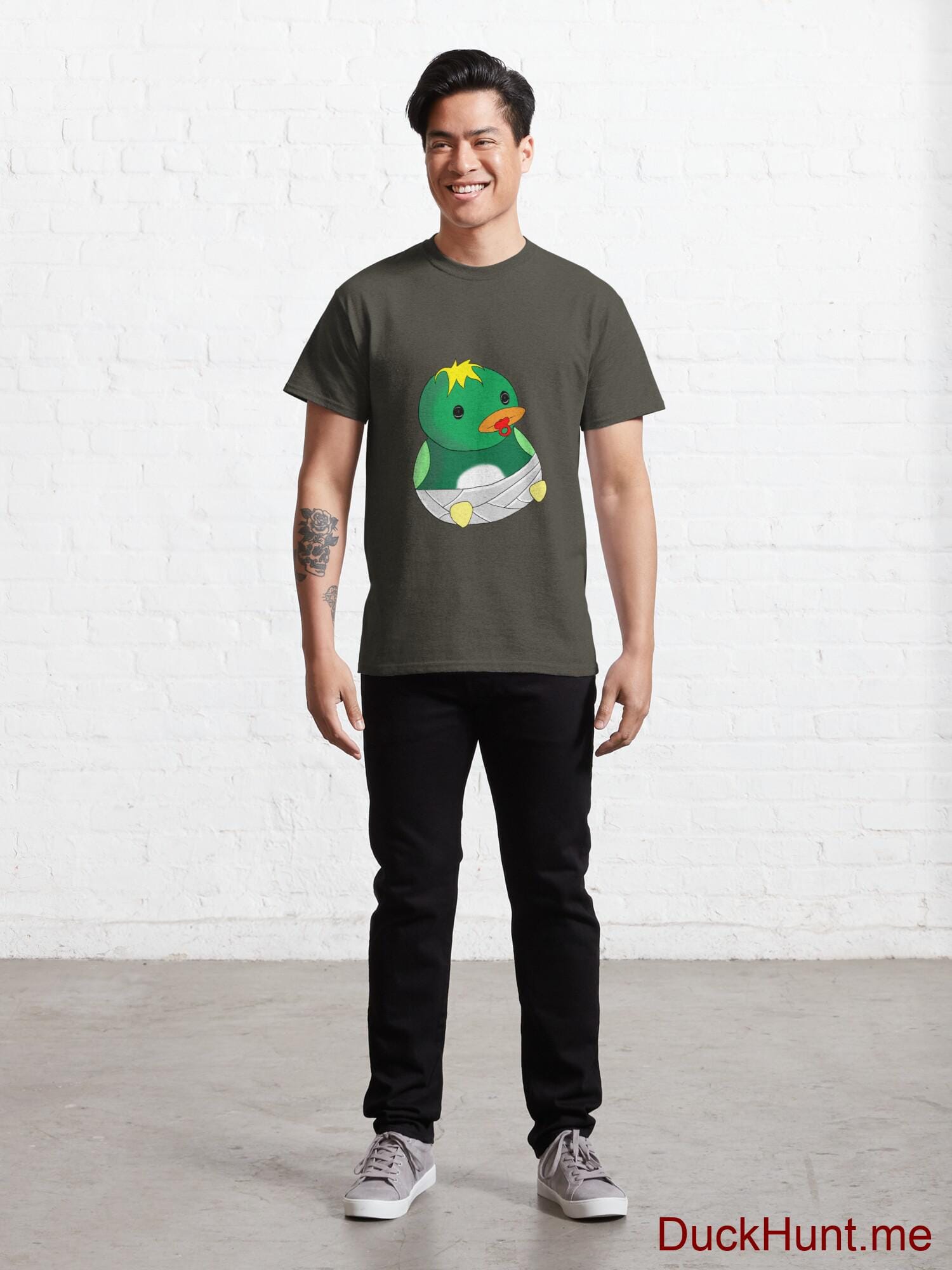 Baby duck Army Classic T-Shirt (Front printed) alternative image 6