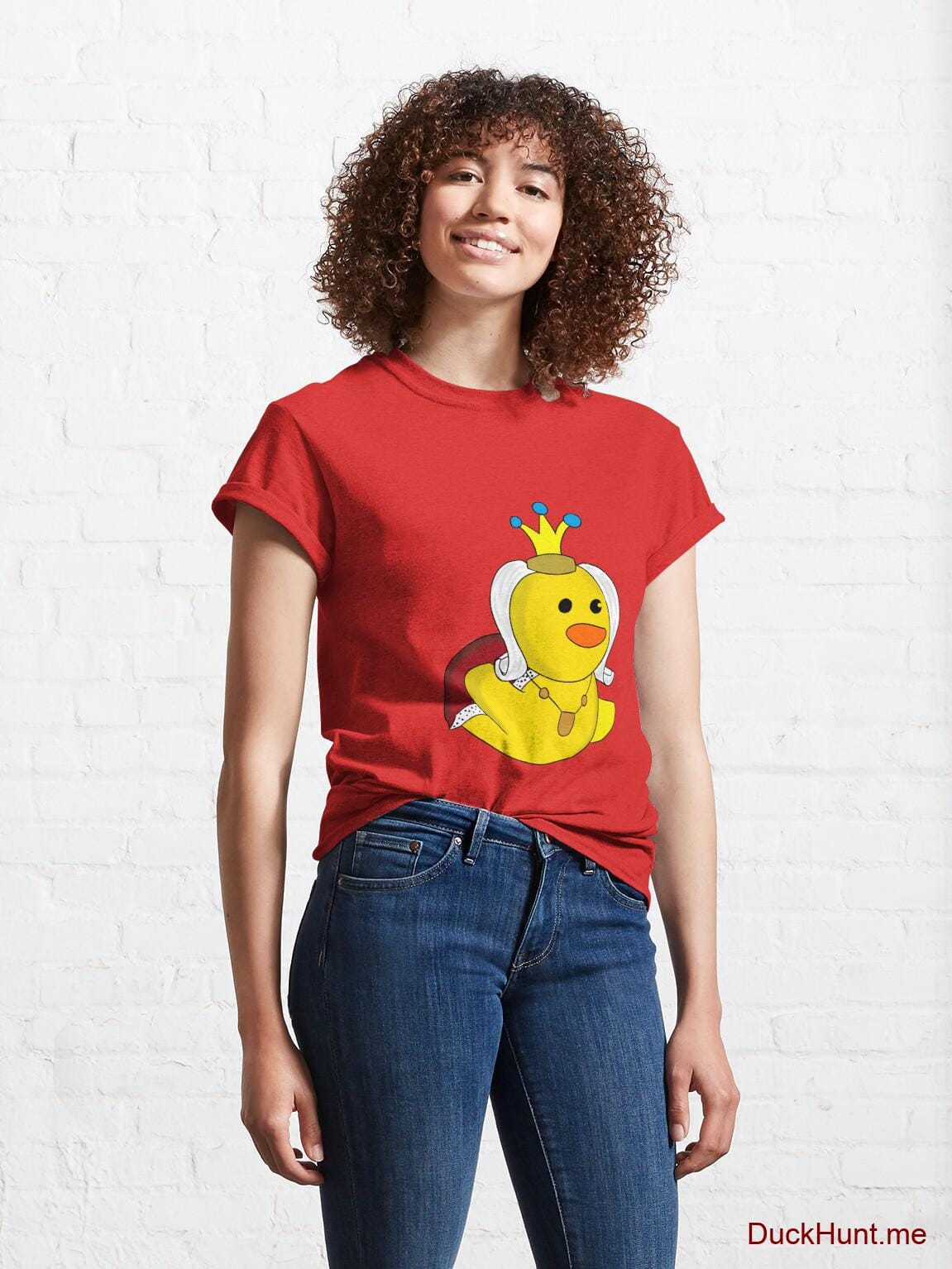 Royal Duck Red Classic T-Shirt (Front printed) alternative image 3
