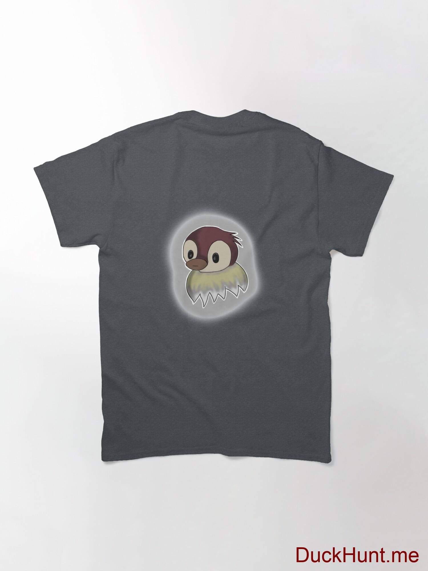 Ghost Duck (foggy) Denim Heather Classic T-Shirt (Back printed) alternative image 1