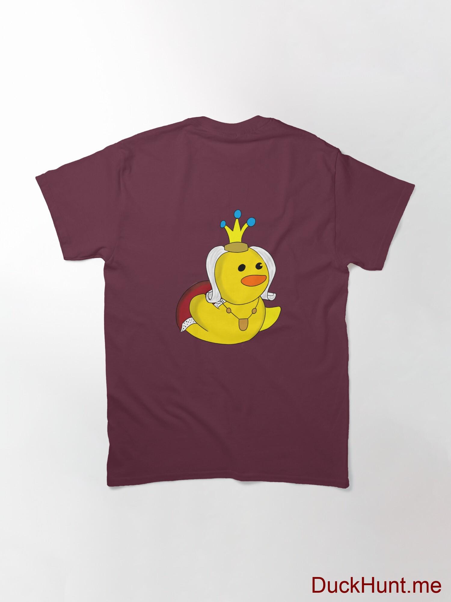 Royal Duck Dark Red Classic T-Shirt (Back printed) alternative image 1