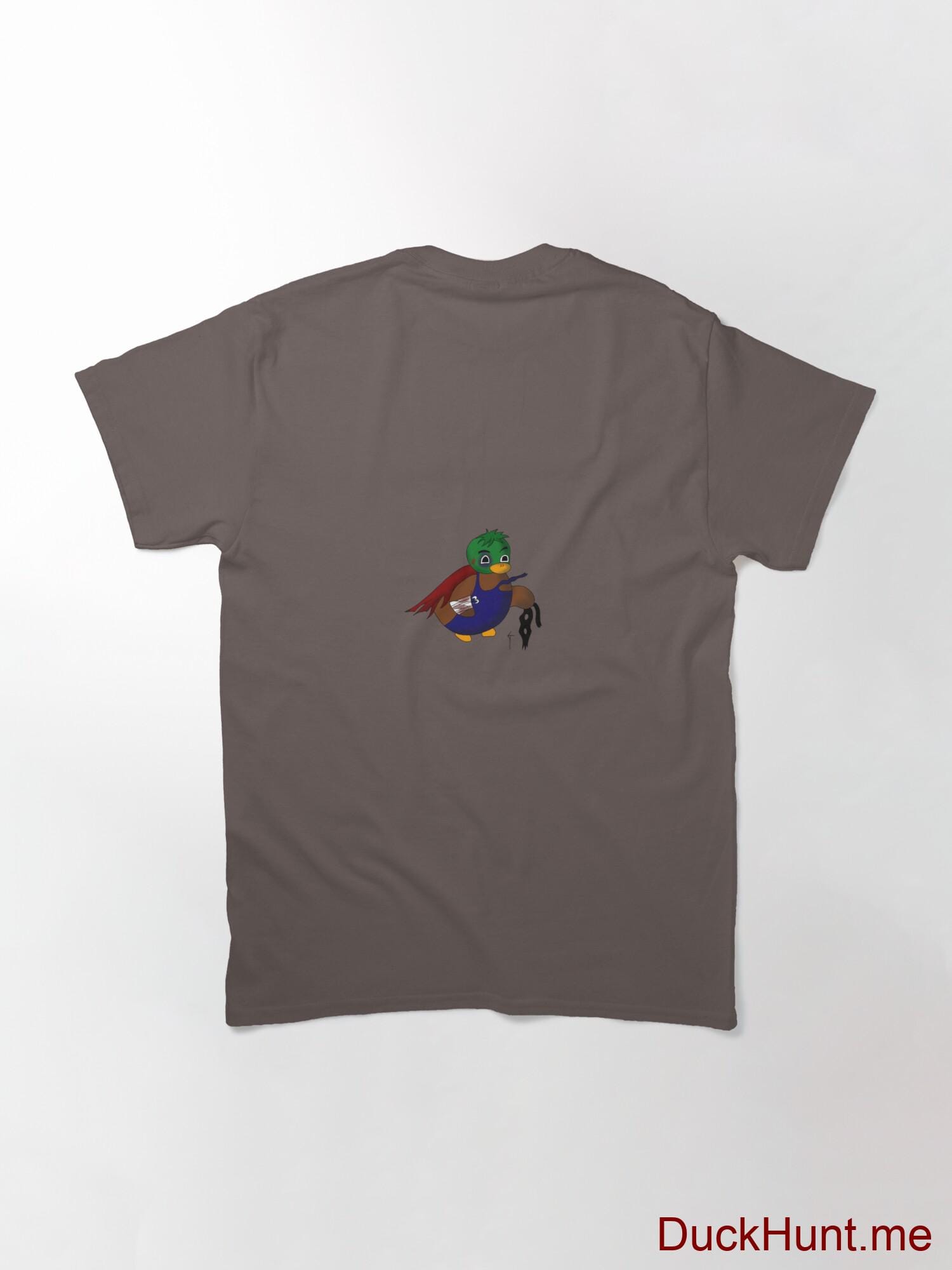 Dead DuckHunt Boss (smokeless) Dark Grey Classic T-Shirt (Back printed) alternative image 1