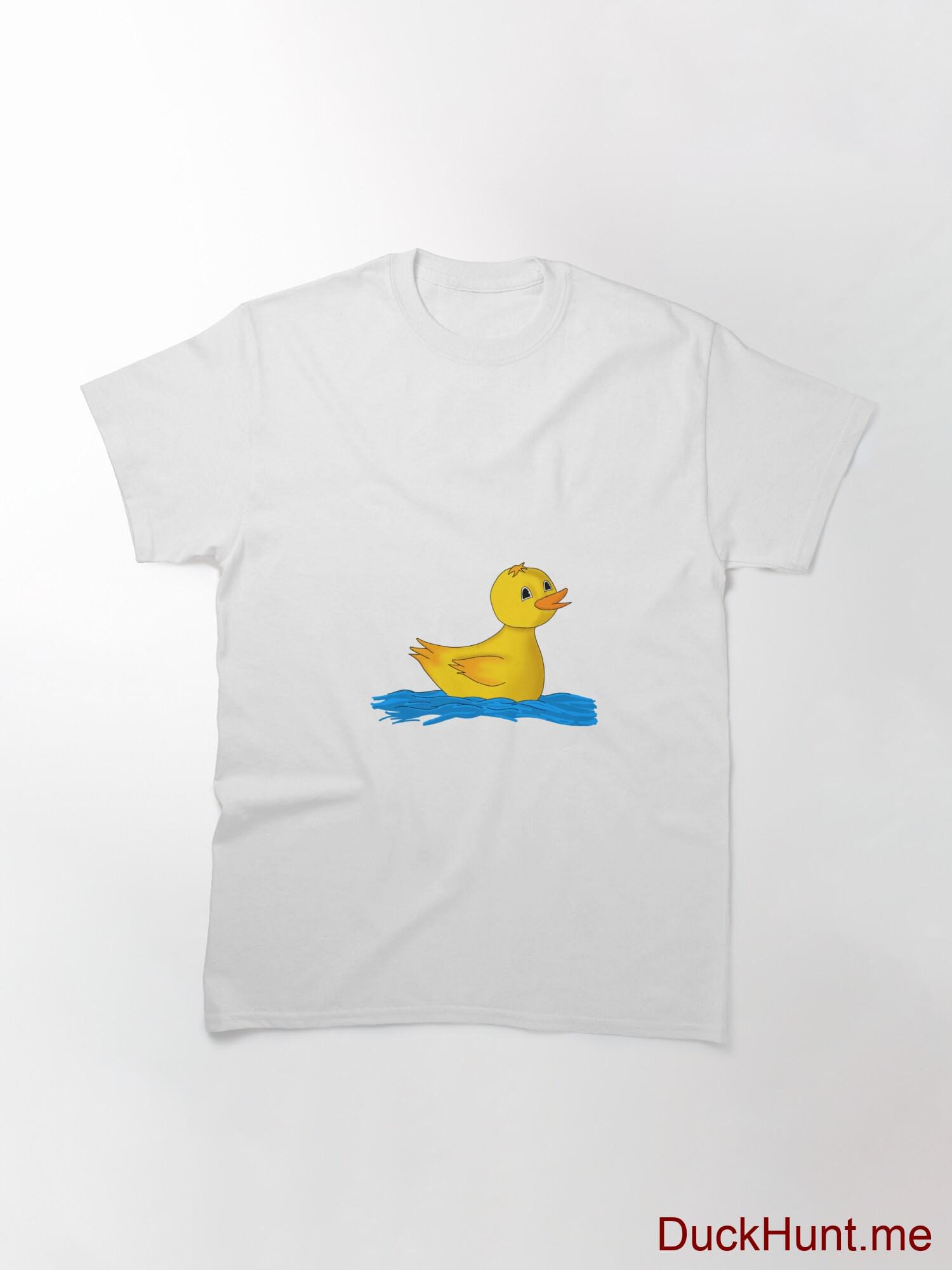 Plastic Duck White Classic T-Shirt (Front printed) alternative image 2