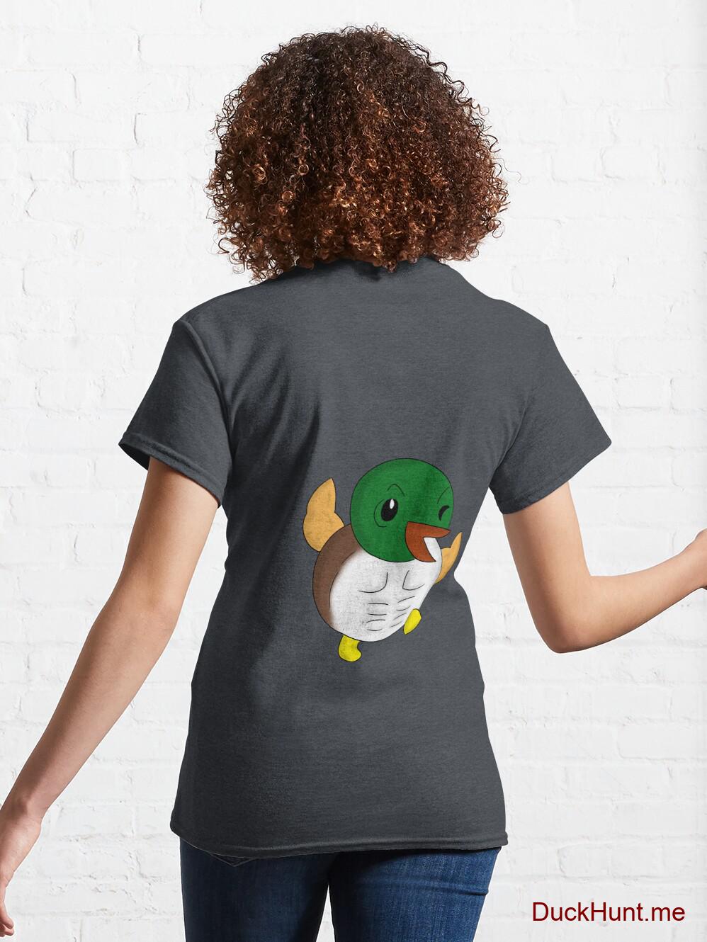 Super duck Denim Heather Classic T-Shirt (Back printed) alternative image 4