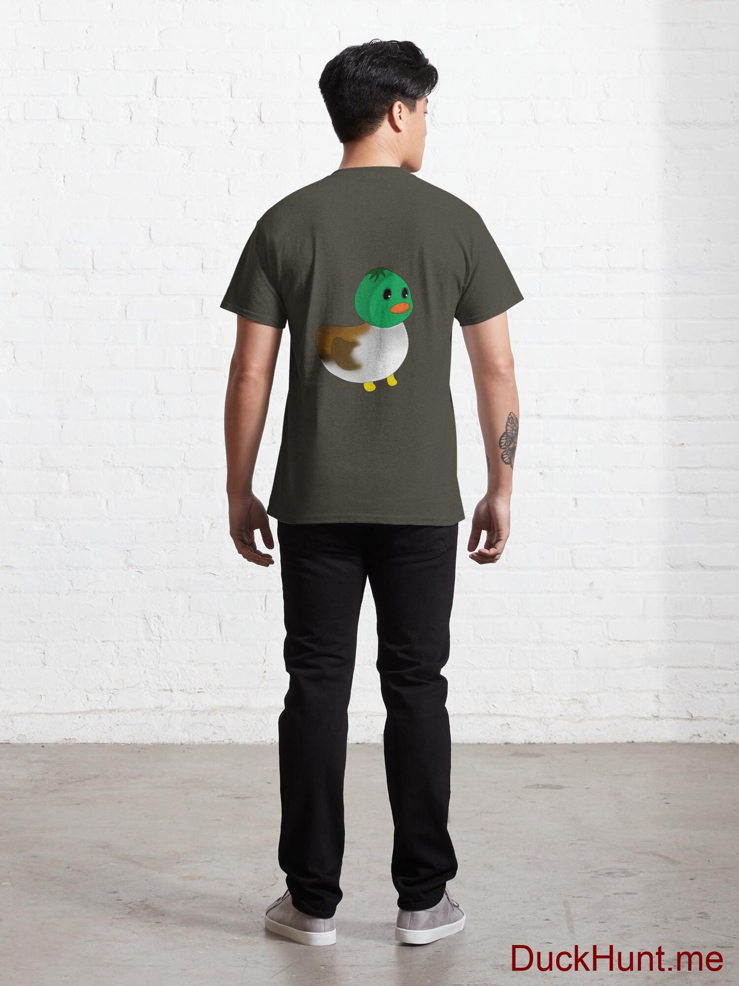 Normal Duck Army Classic T-Shirt (Back printed) alternative image 3