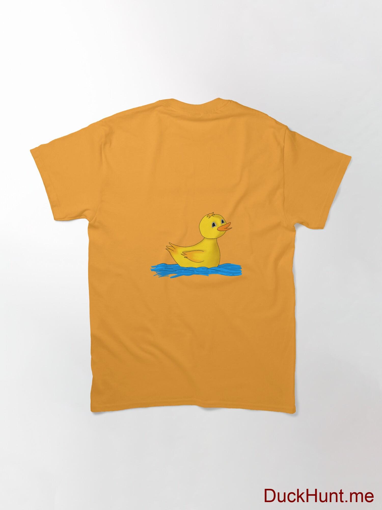 Plastic Duck Gold Classic T-Shirt (Back printed) alternative image 1