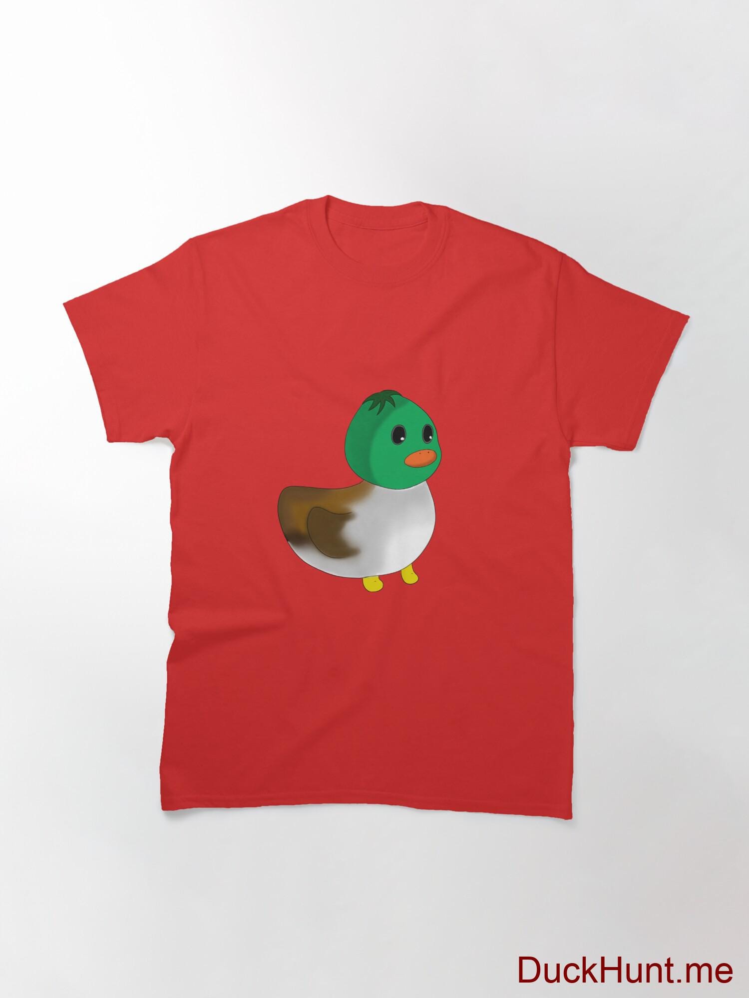 Normal Duck Red Classic T-Shirt (Front printed) alternative image 2