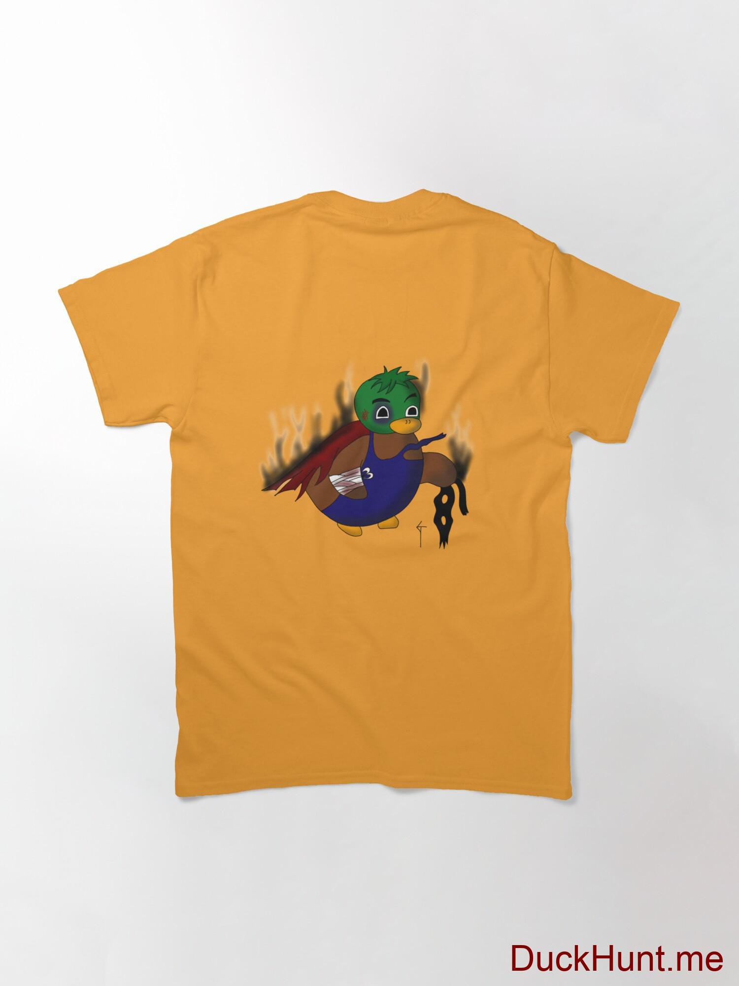 Dead Boss Duck (smoky) Gold Classic T-Shirt (Back printed) alternative image 1