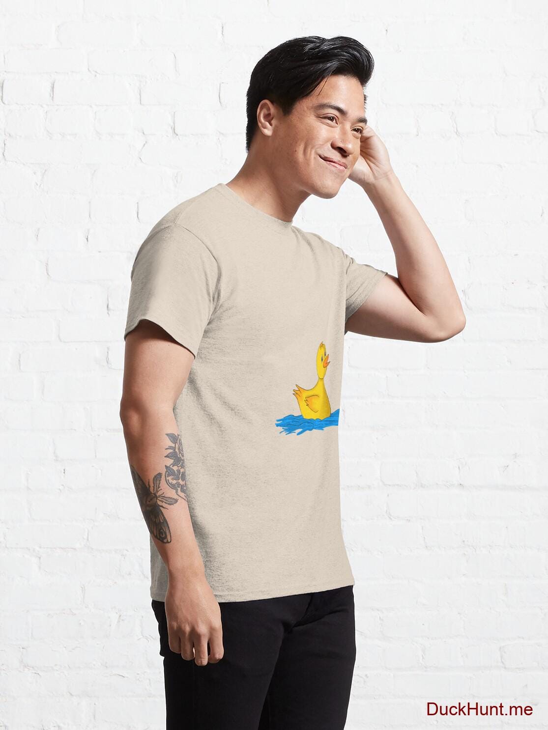 Plastic Duck Creme Classic T-Shirt (Front printed) alternative image 4