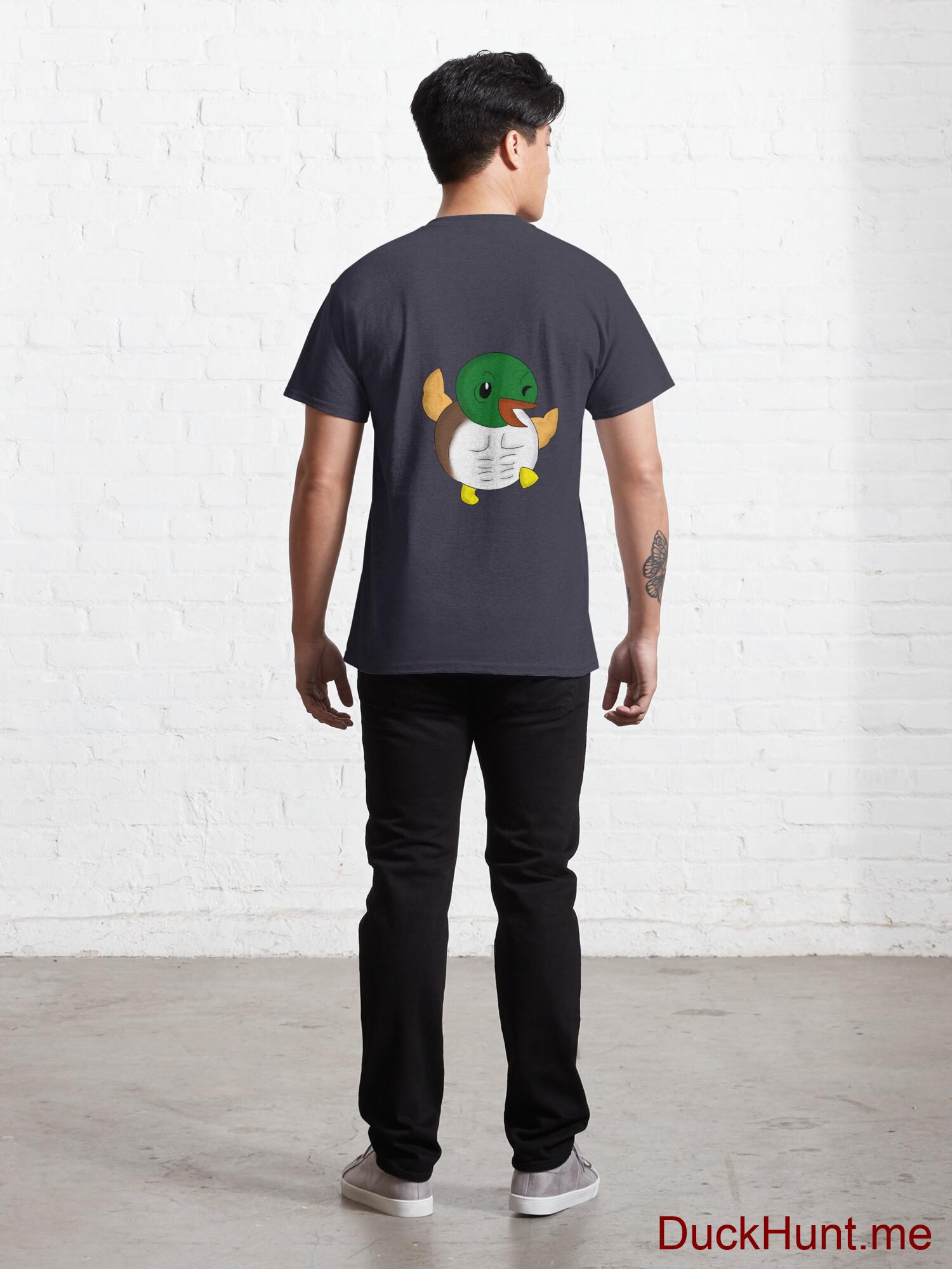 Super duck Navy Classic T-Shirt (Back printed) alternative image 3