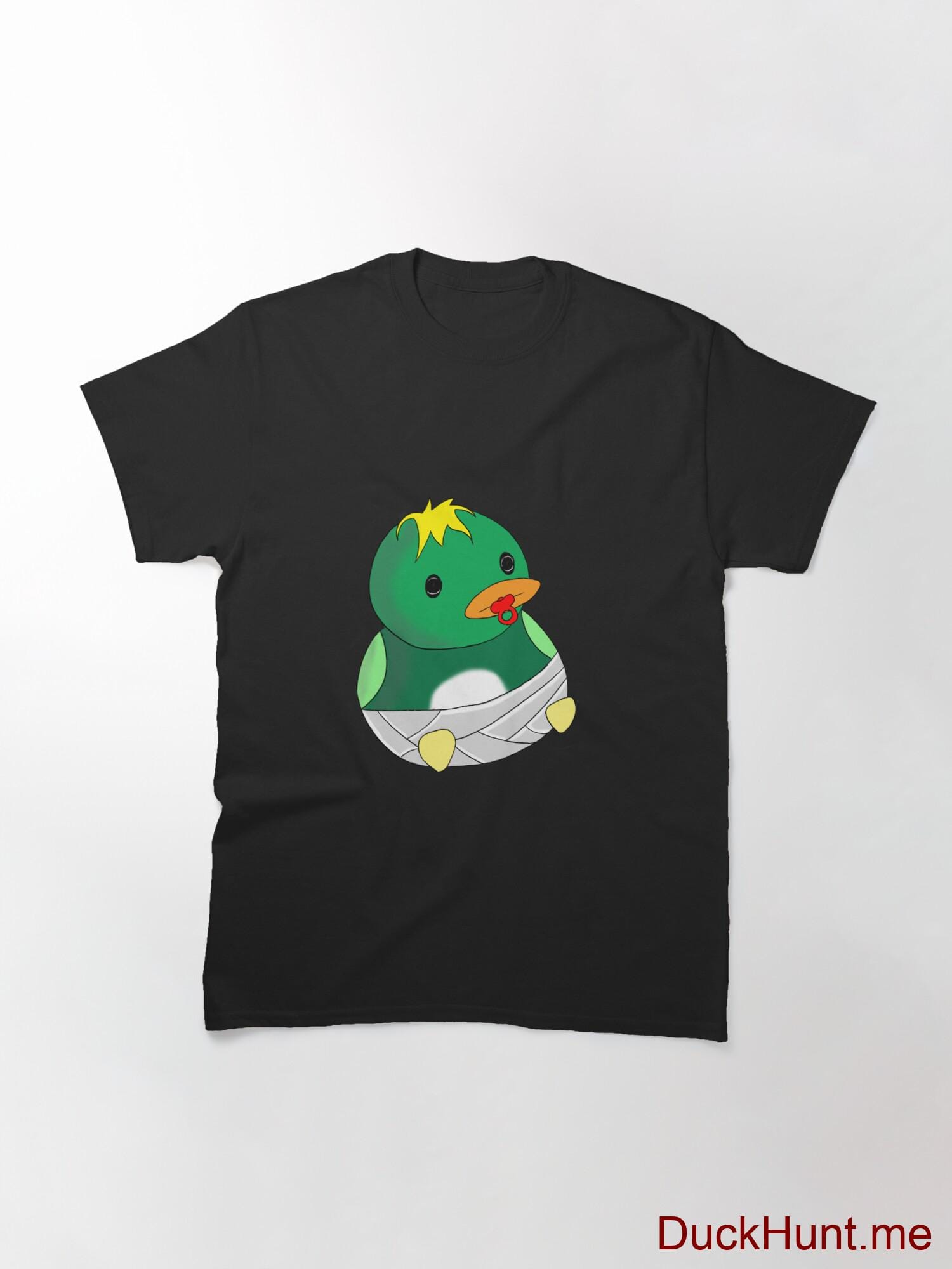Baby duck Black Classic T-Shirt (Front printed) alternative image 2