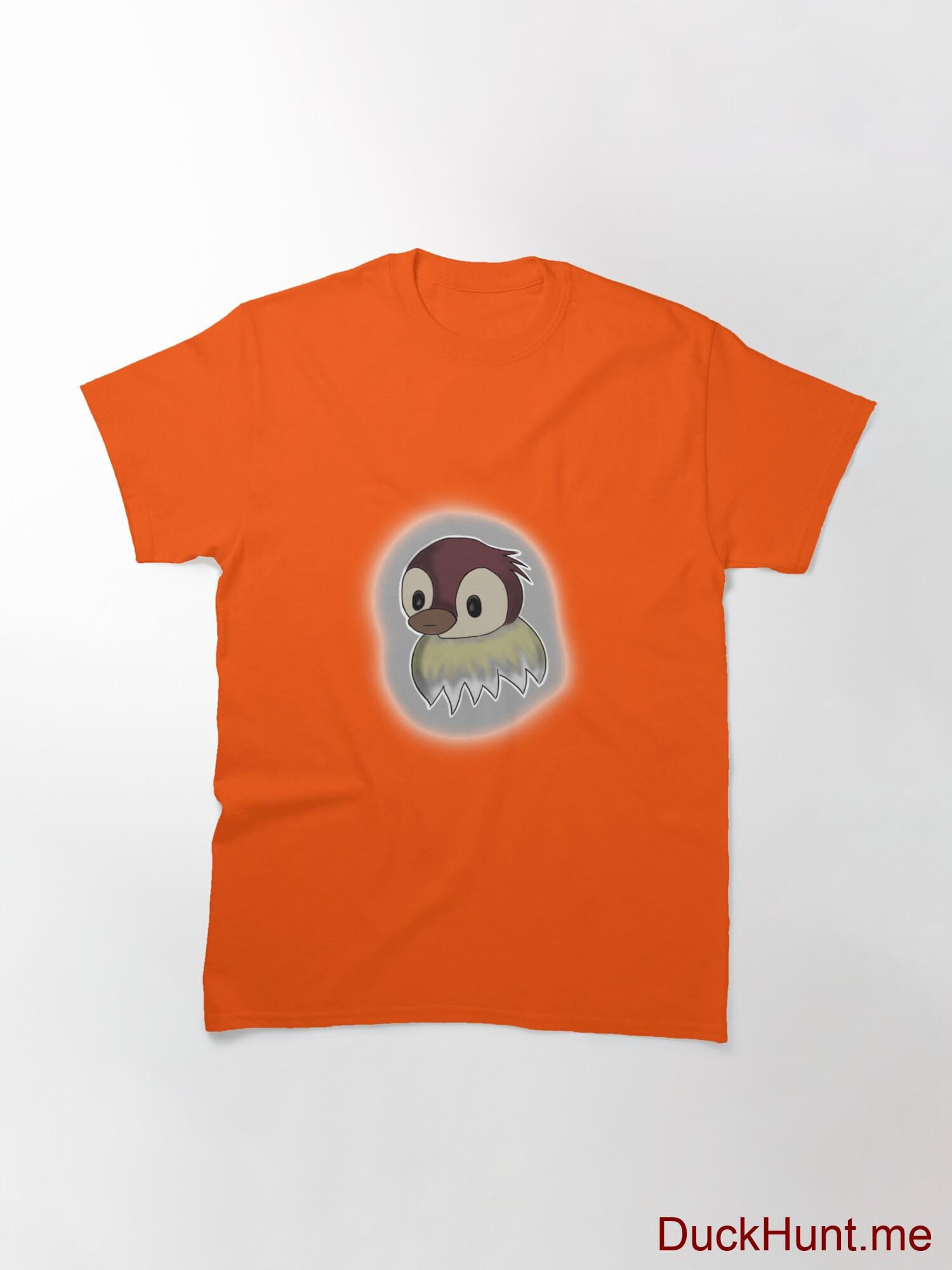 Ghost Duck (foggy) Orange Classic T-Shirt (Front printed) alternative image 2