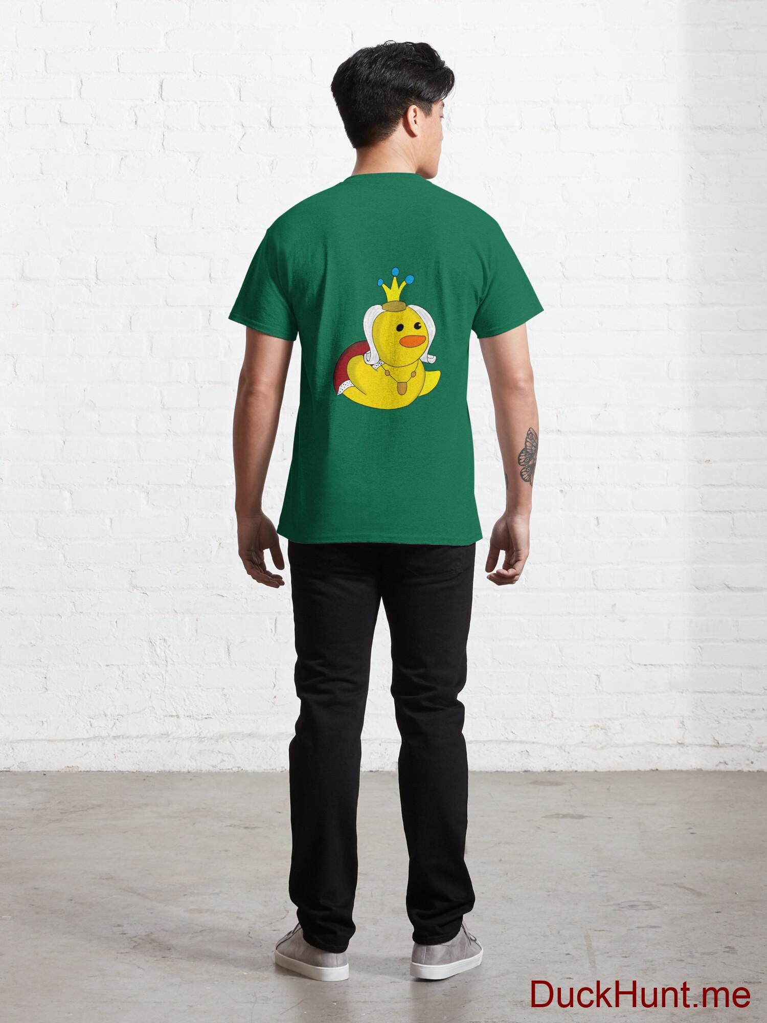 Royal Duck Green Classic T-Shirt (Back printed) alternative image 3