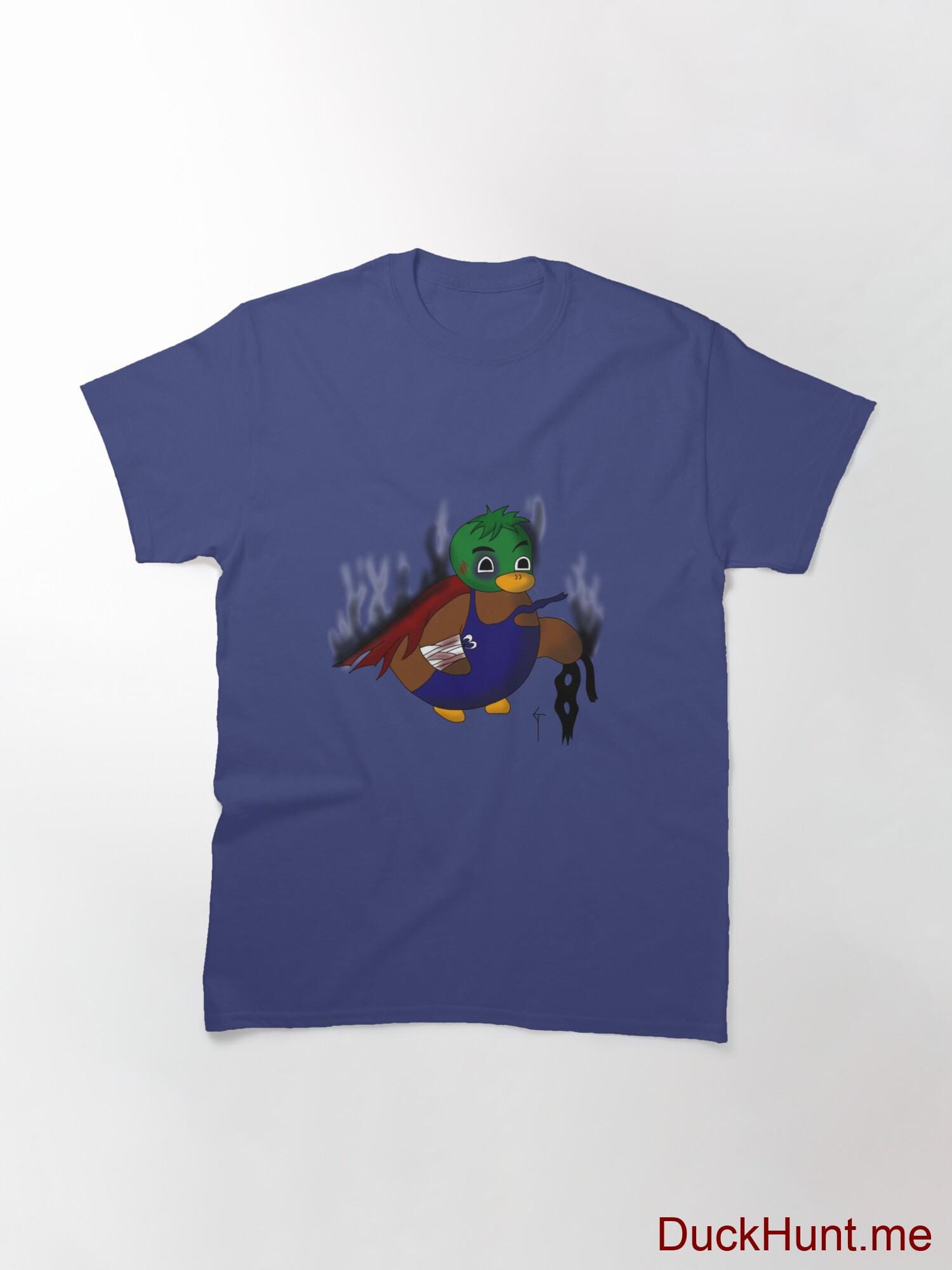 Dead Boss Duck (smoky) Blue Classic T-Shirt (Front printed) alternative image 2