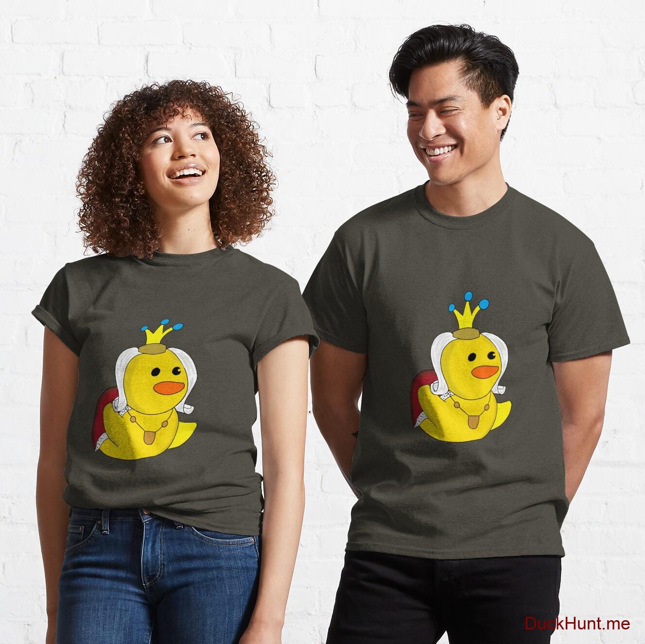 Royal Duck Army Classic T-Shirt (Front printed)