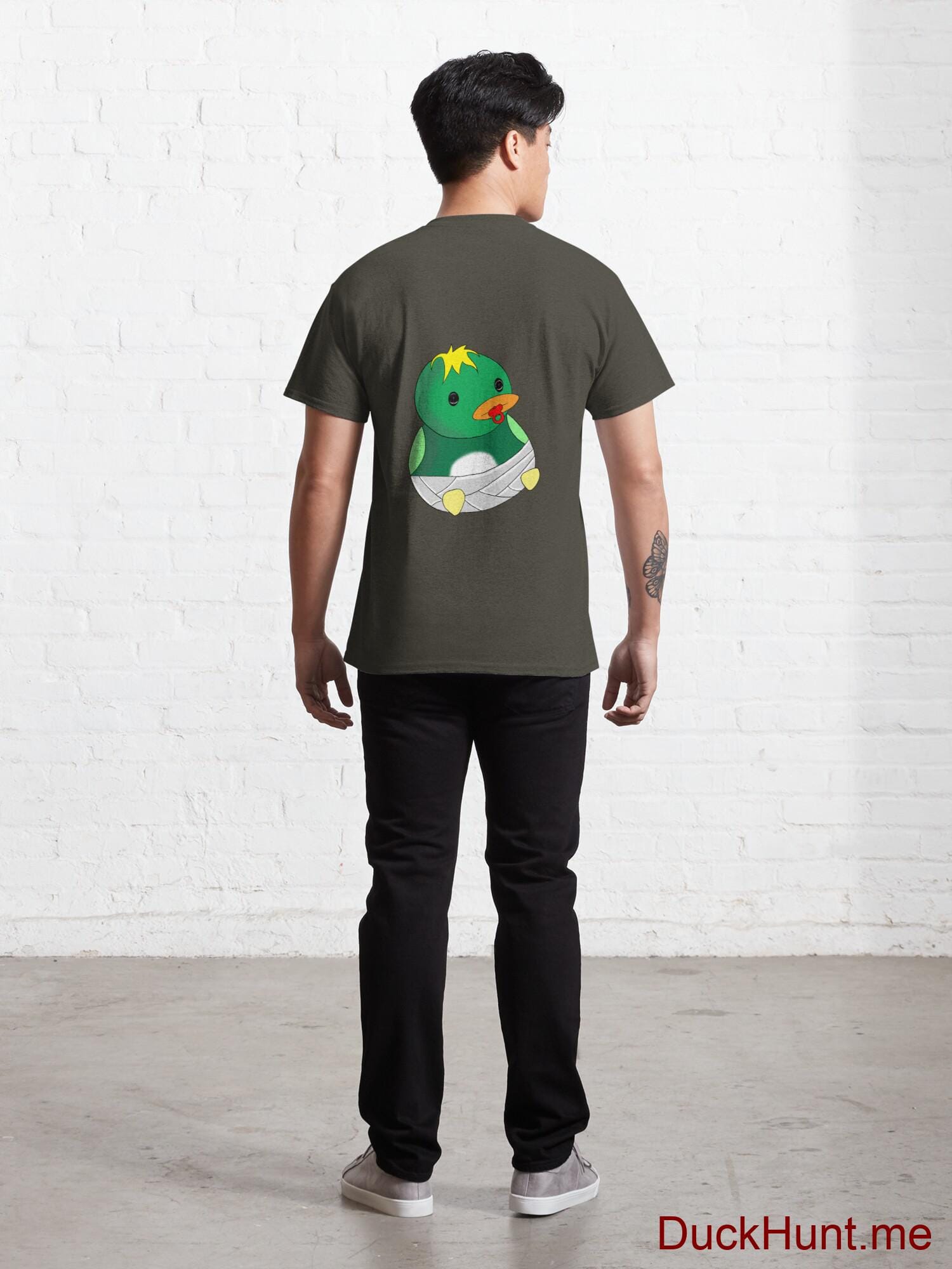 Baby duck Army Classic T-Shirt (Back printed) alternative image 3