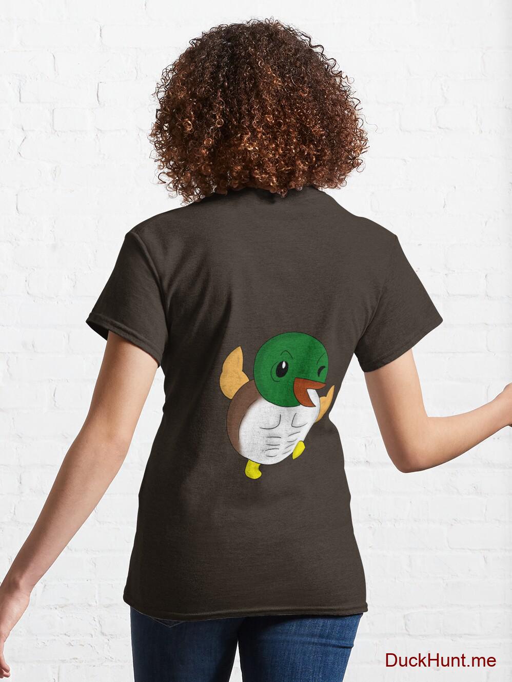 Super duck Brown Classic T-Shirt (Back printed) alternative image 4