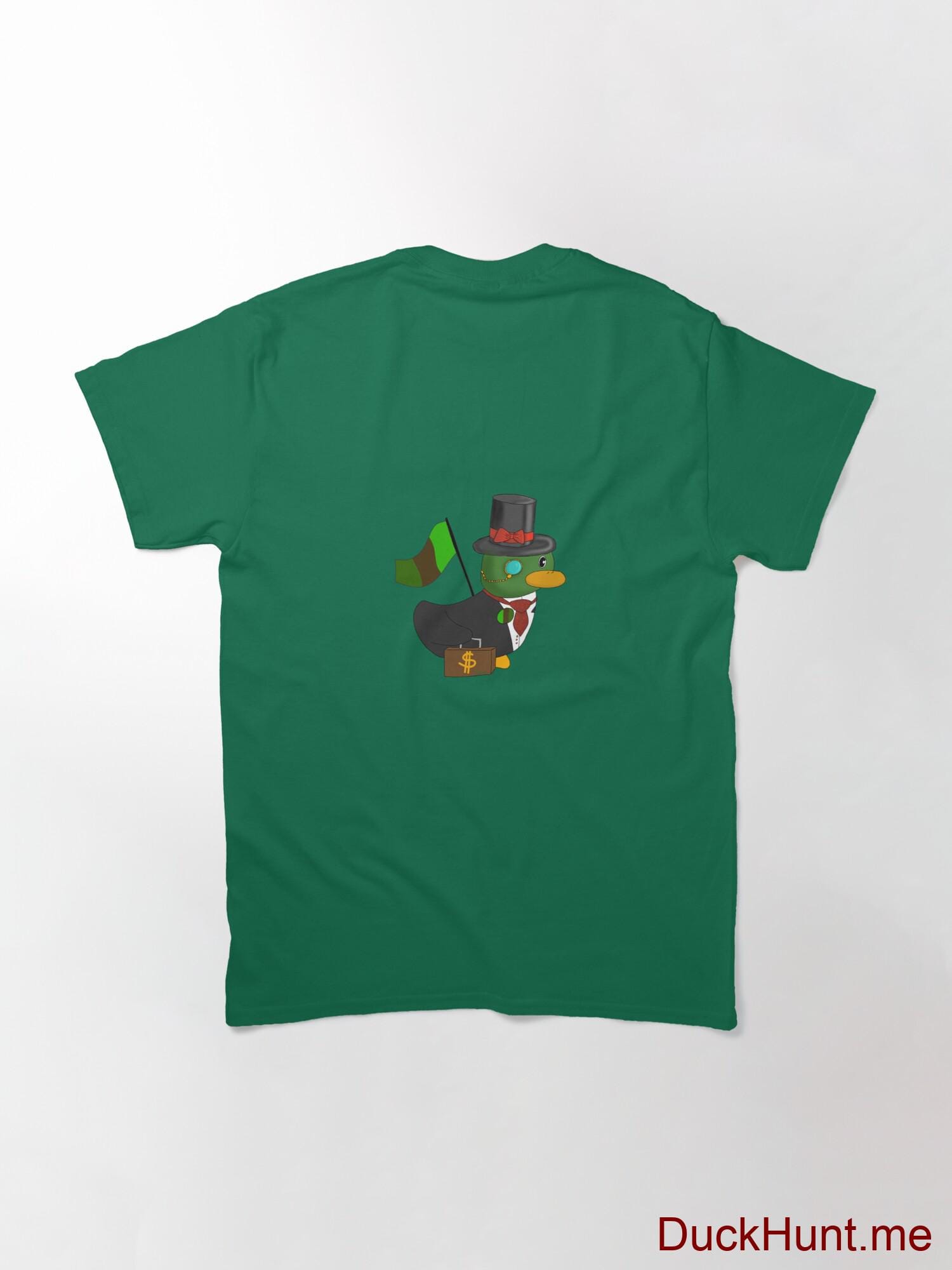 Golden Duck Green Classic T-Shirt (Back printed) alternative image 1