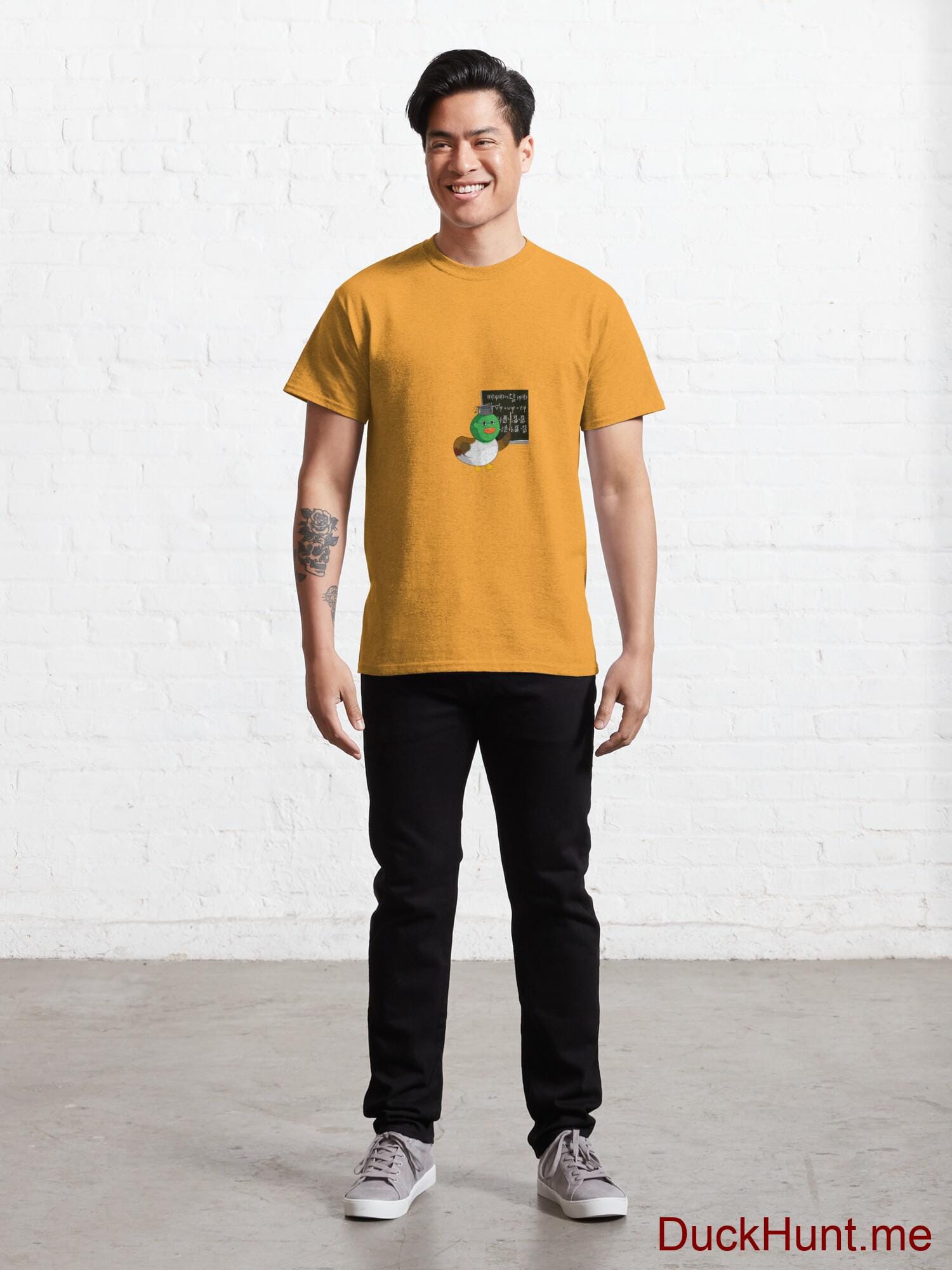 Prof Duck Gold Classic T-Shirt (Front printed) alternative image 6