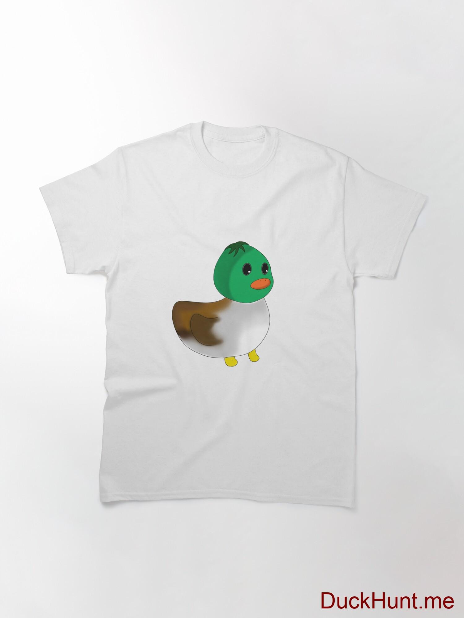 Normal Duck White Classic T-Shirt (Front printed) alternative image 2