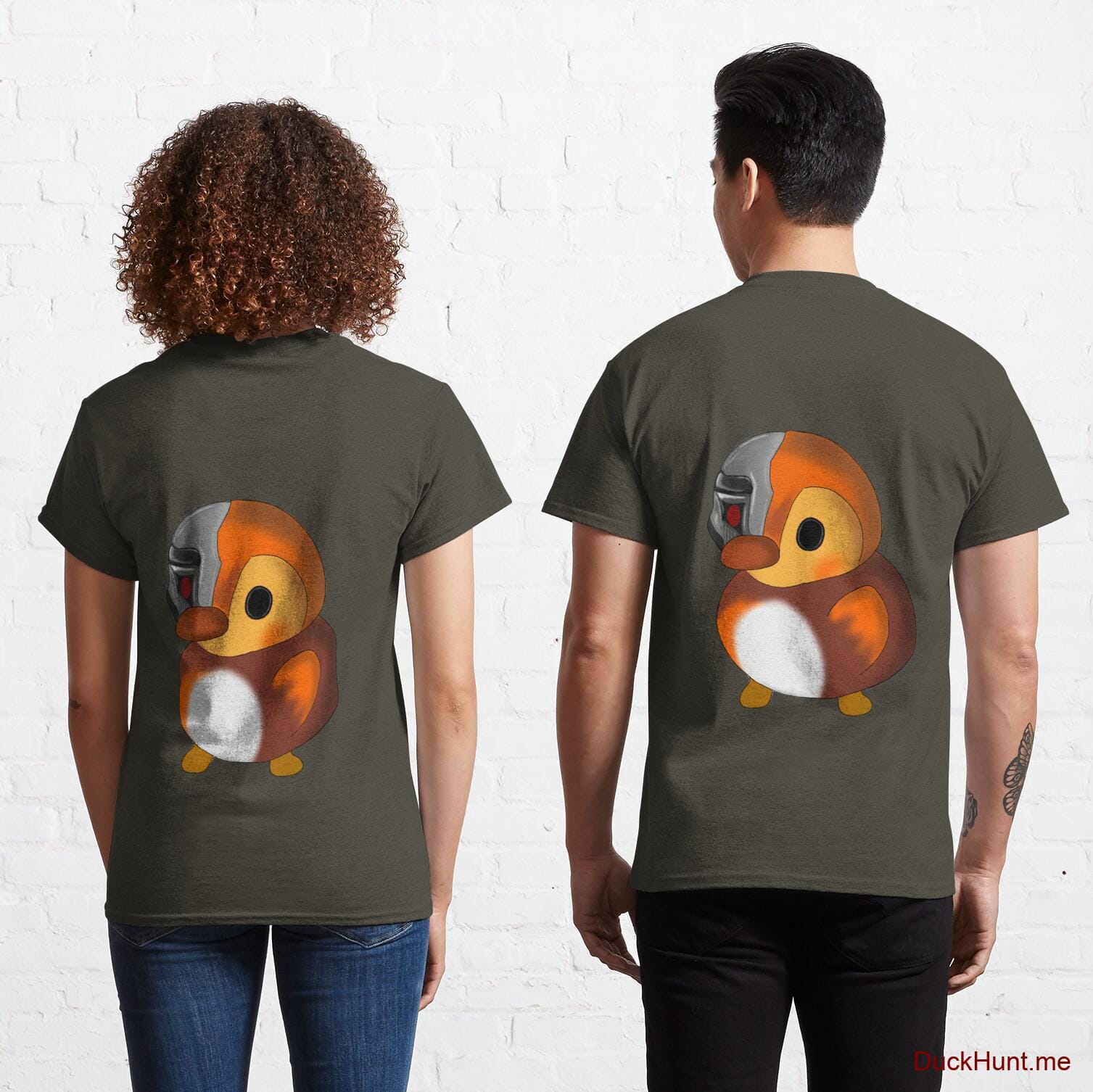 Mechanical Duck Army Classic T-Shirt (Back printed)