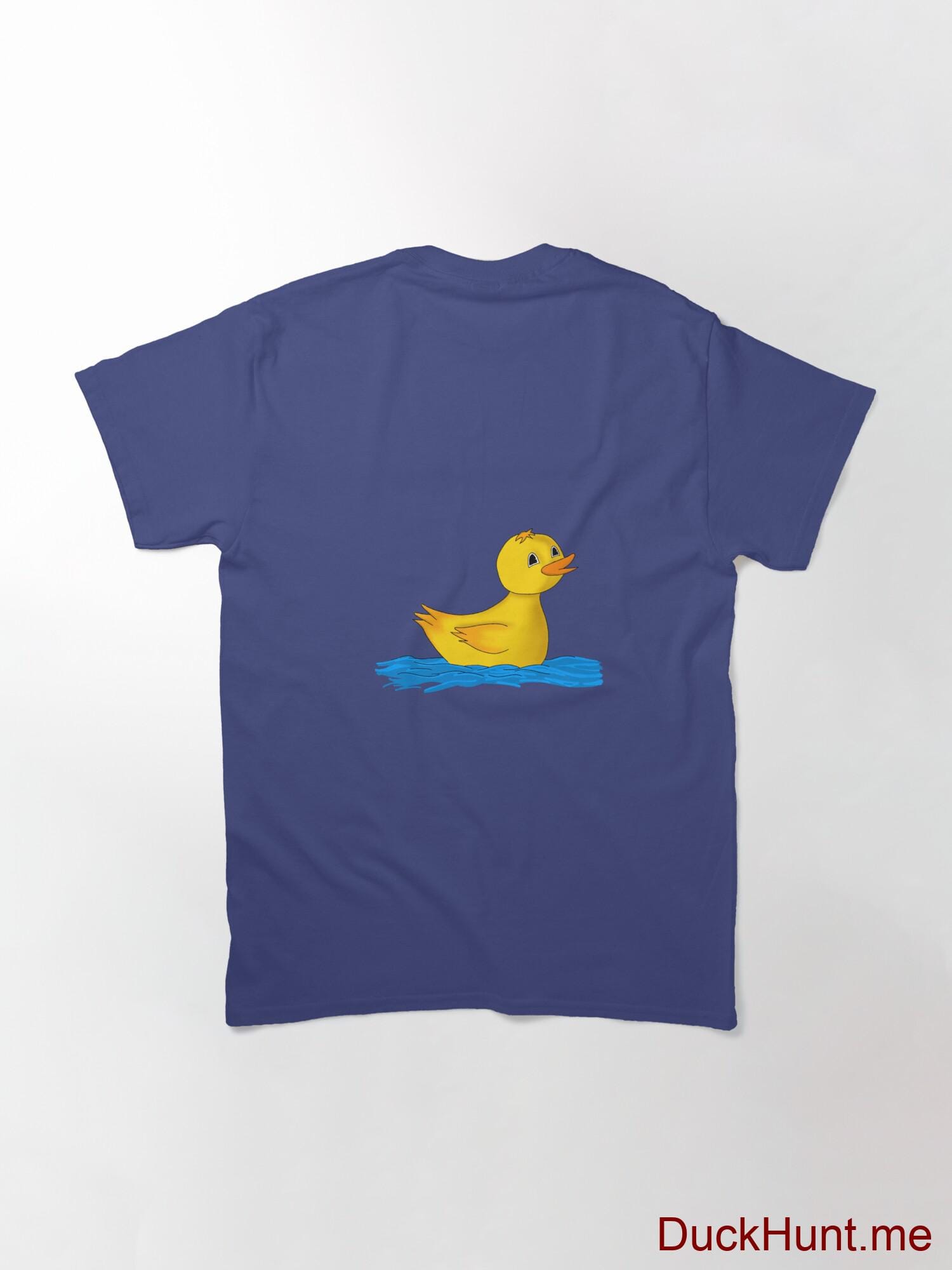 Plastic Duck Blue Classic T-Shirt (Back printed) alternative image 1