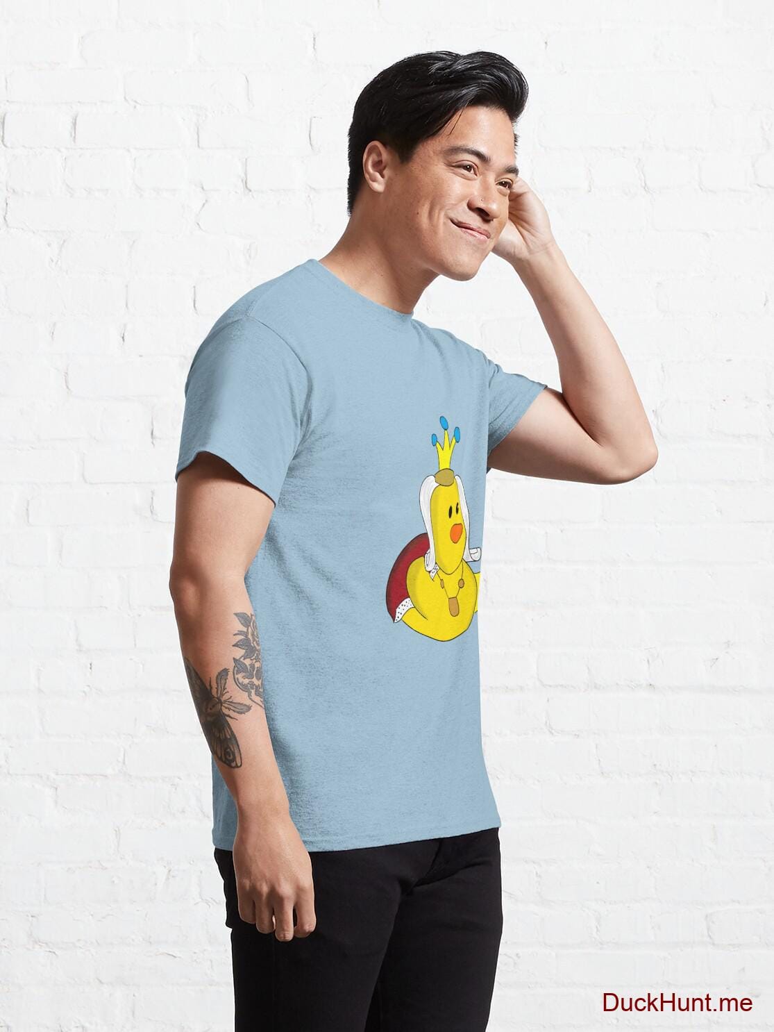 Royal Duck Light Blue Classic T-Shirt (Front printed) alternative image 4