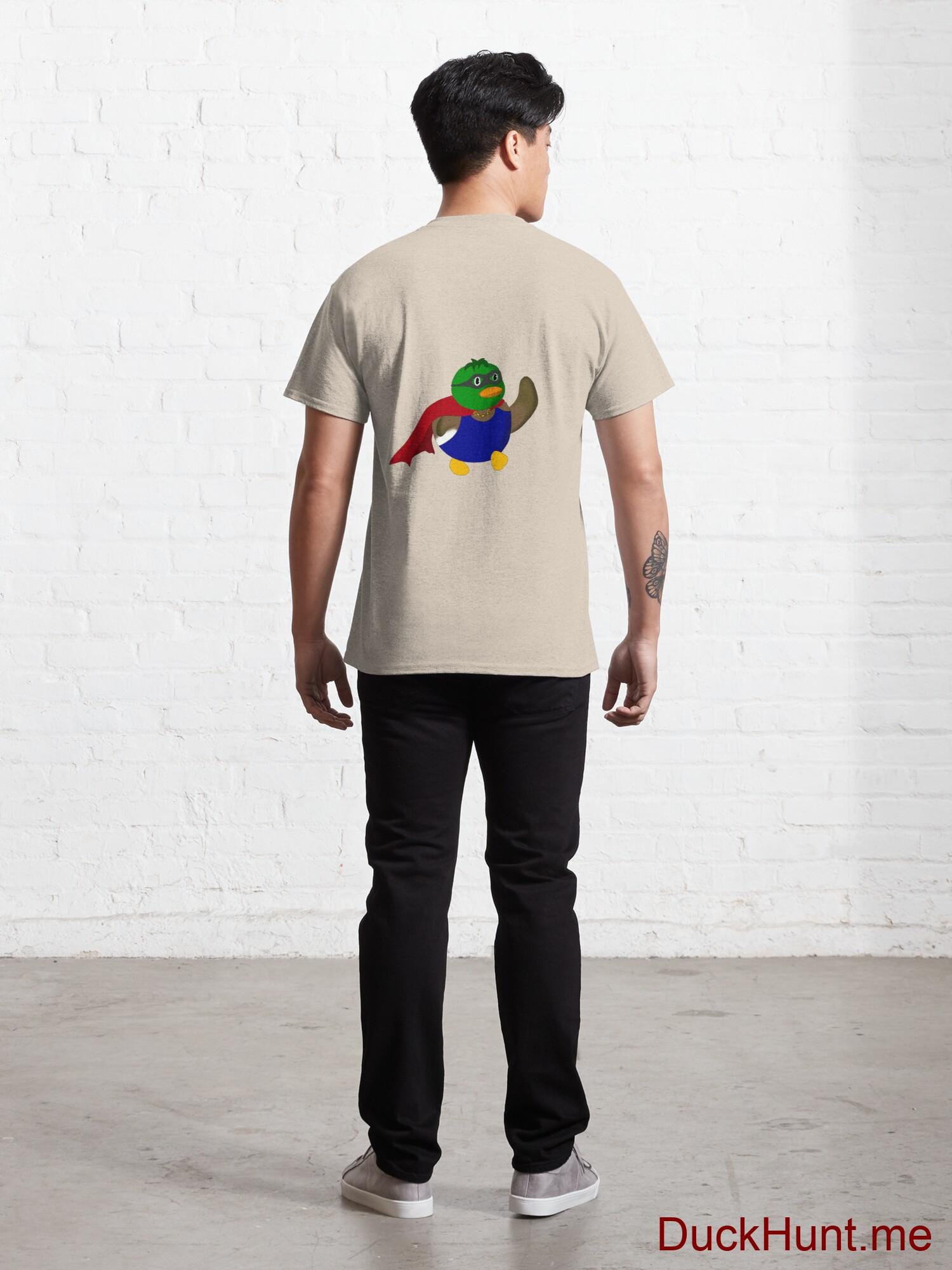 Alive Boss Duck Creme Classic T-Shirt (Back printed) alternative image 3