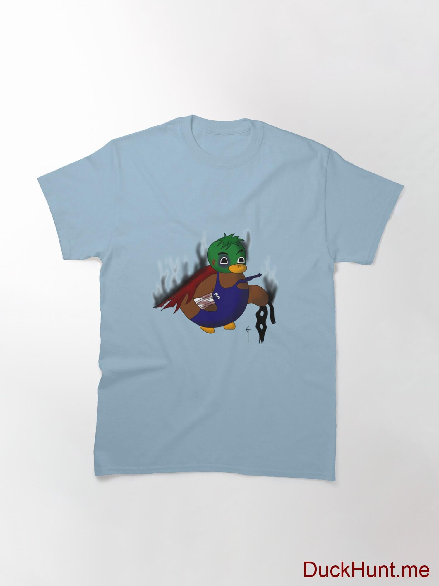 Dead Boss Duck (smoky) Light Blue Classic T-Shirt (Front printed) alternative image 2