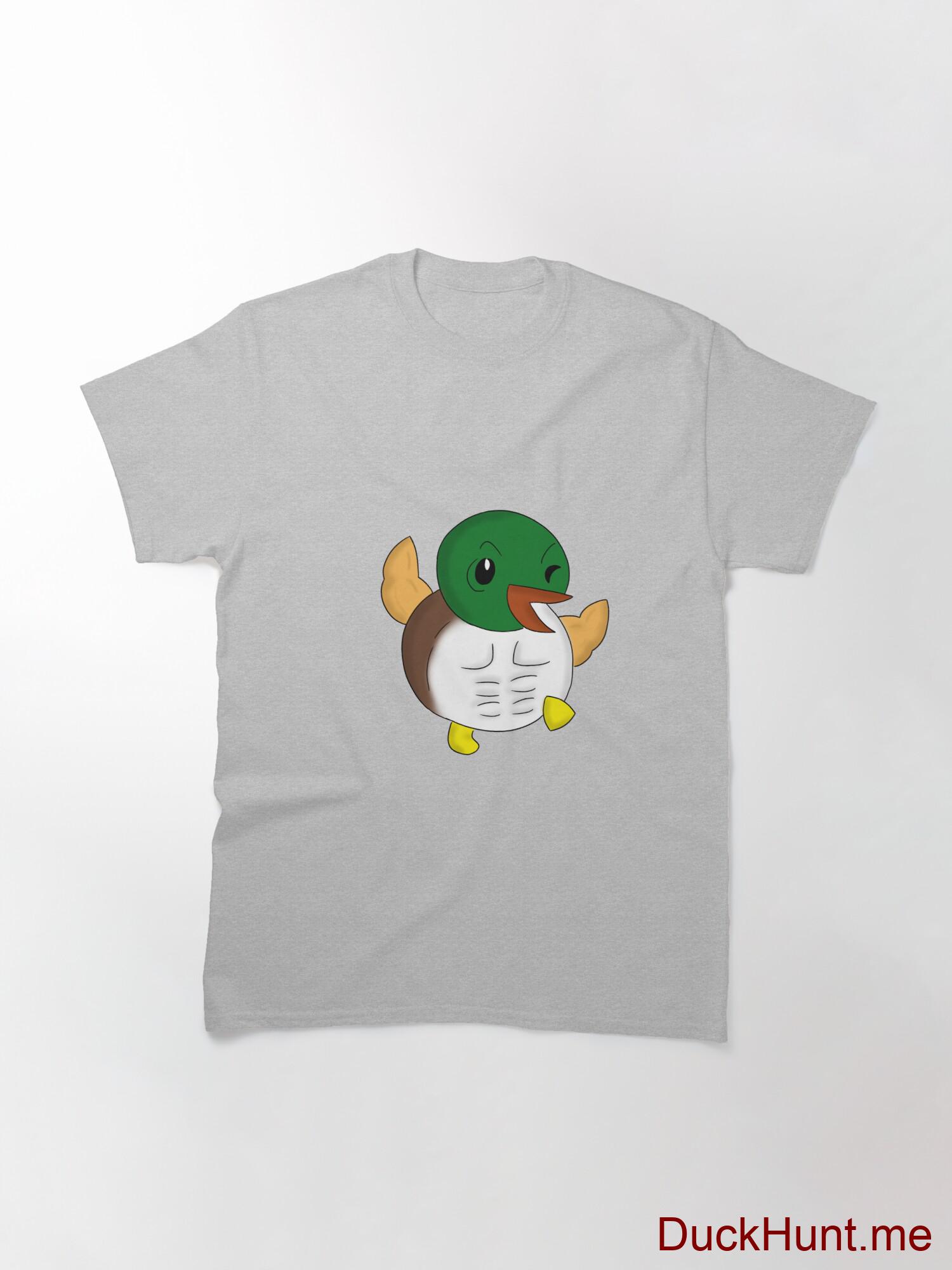 Super duck Heather Grey Classic T-Shirt (Front printed) alternative image 2