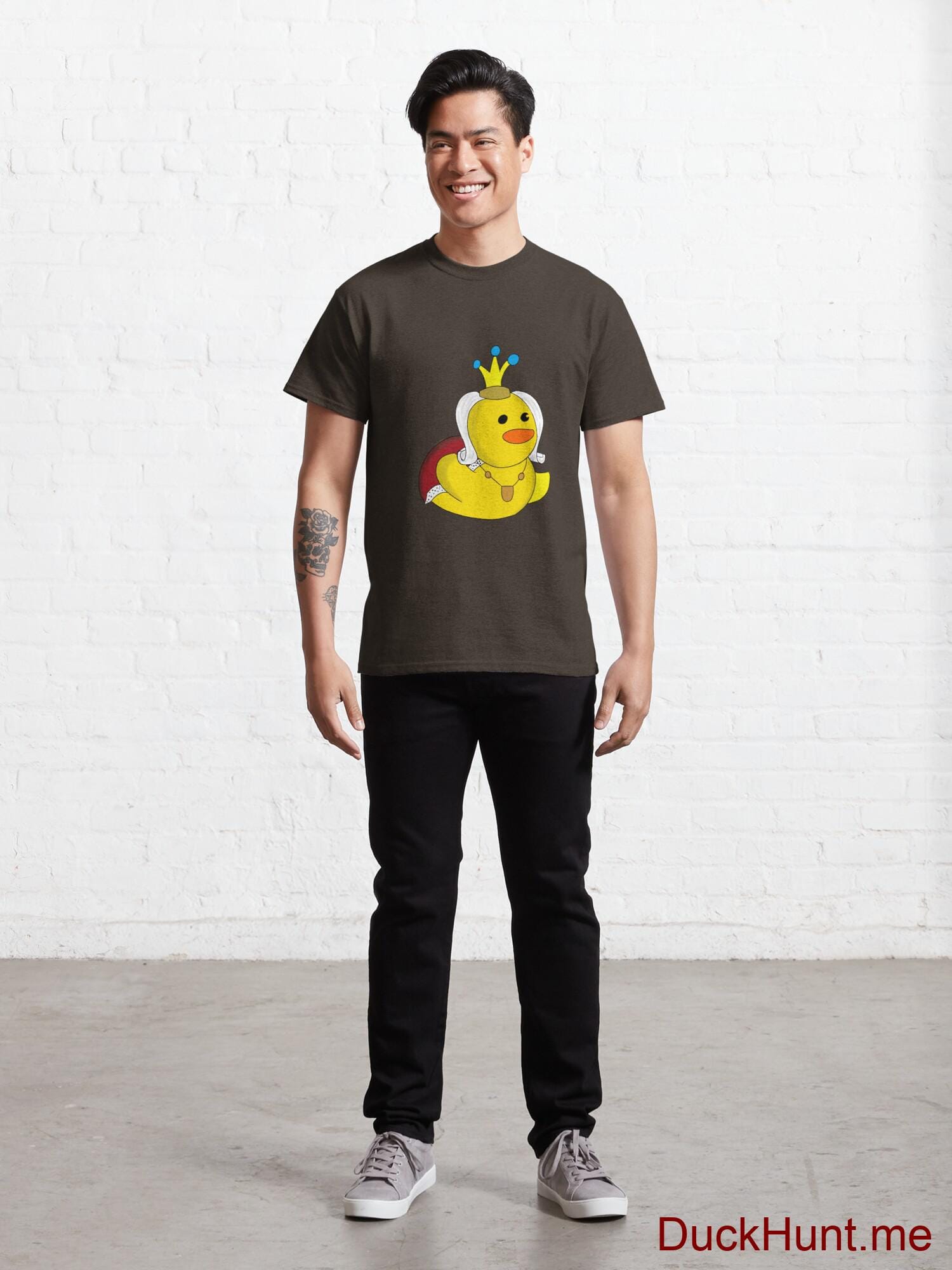 Royal Duck Brown Classic T-Shirt (Front printed) alternative image 6
