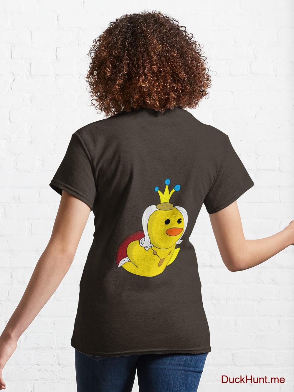 Royal Duck Brown Classic T-Shirt (Back printed) alternative image 4
