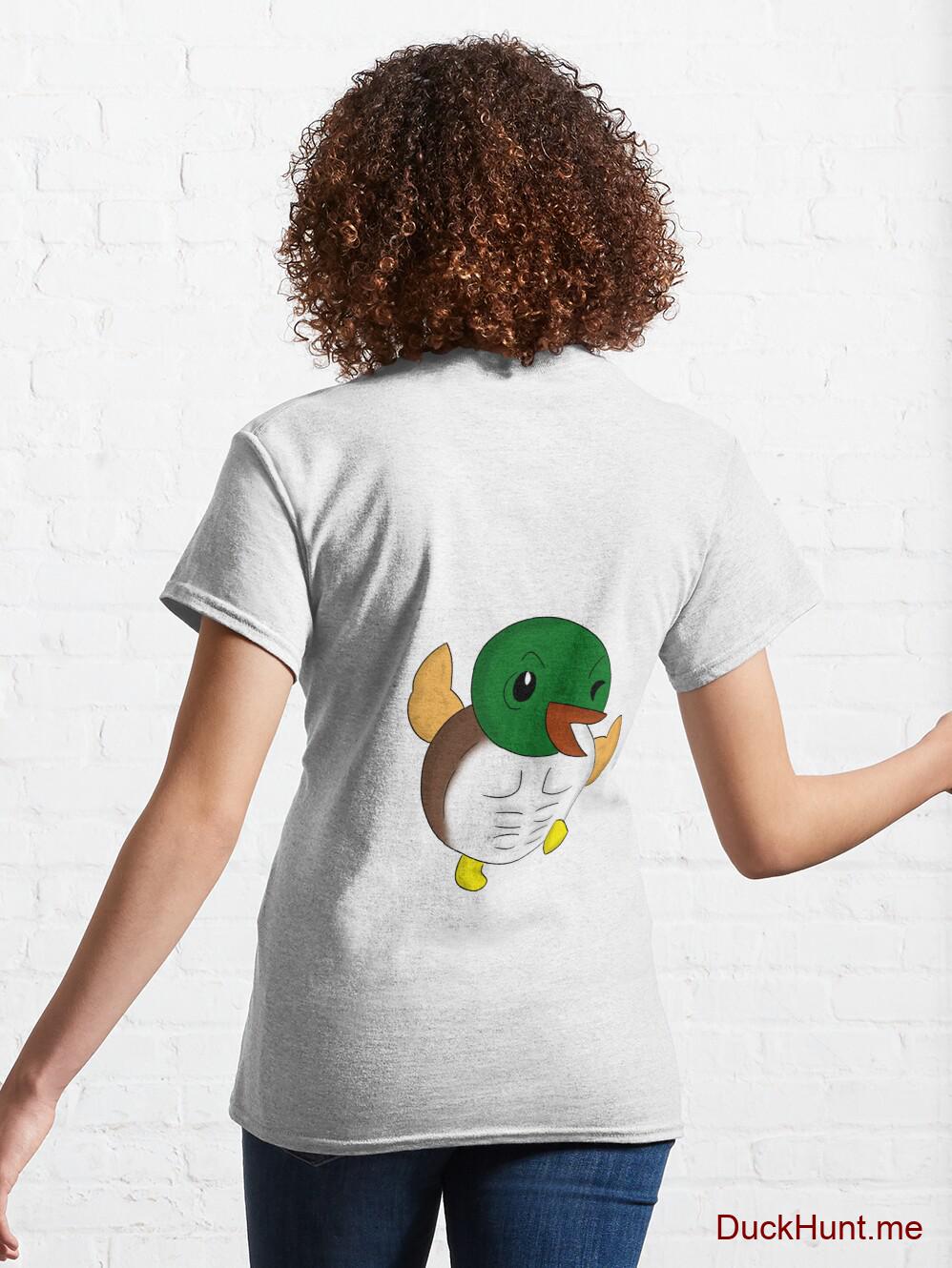 Super duck White Classic T-Shirt (Back printed) alternative image 4
