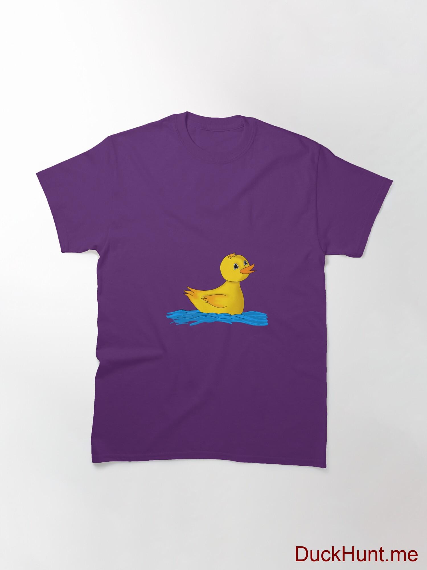 Plastic Duck Purple Classic T-Shirt (Front printed) alternative image 2