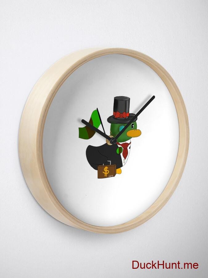 Golden Duck Clock alternative image 1