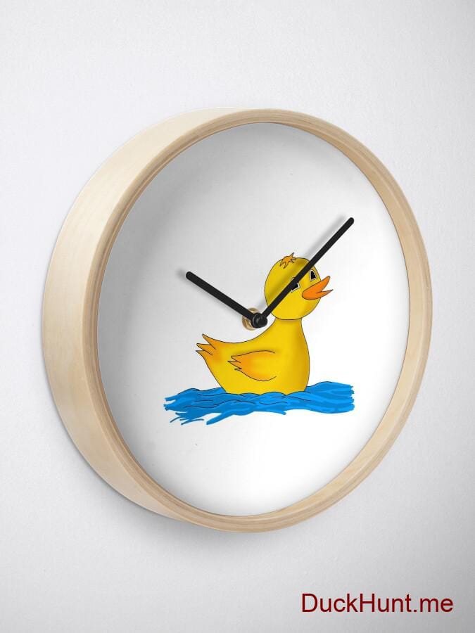 Plastic Duck Clock alternative image 1