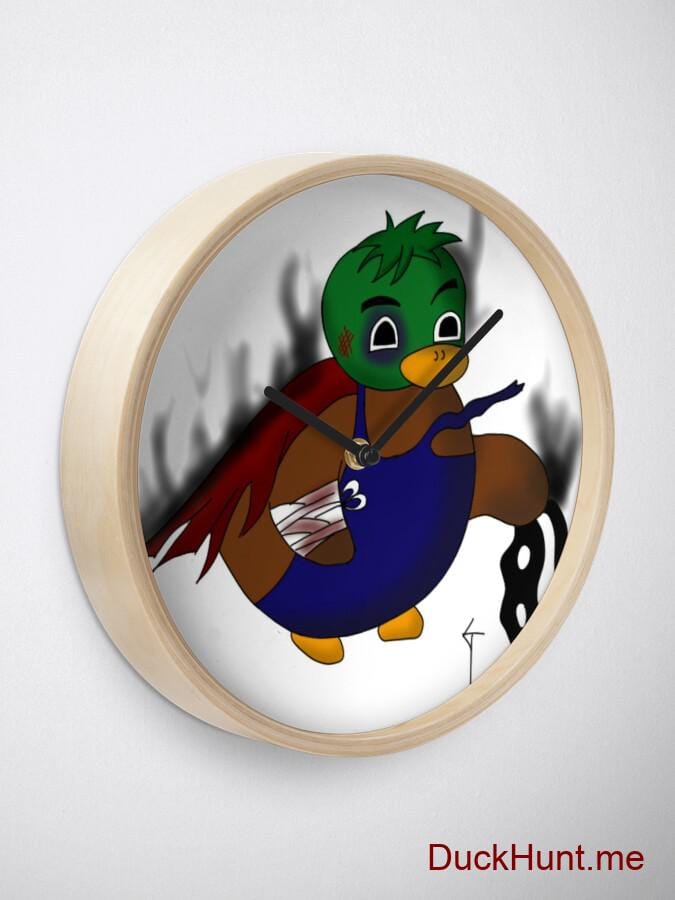 Dead Boss Duck (smoky) Clock alternative image 1