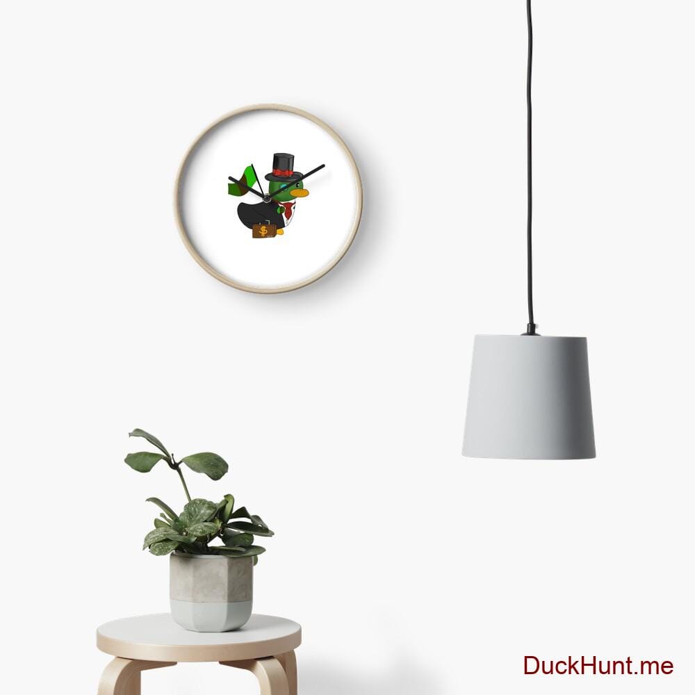 Golden Duck Clock