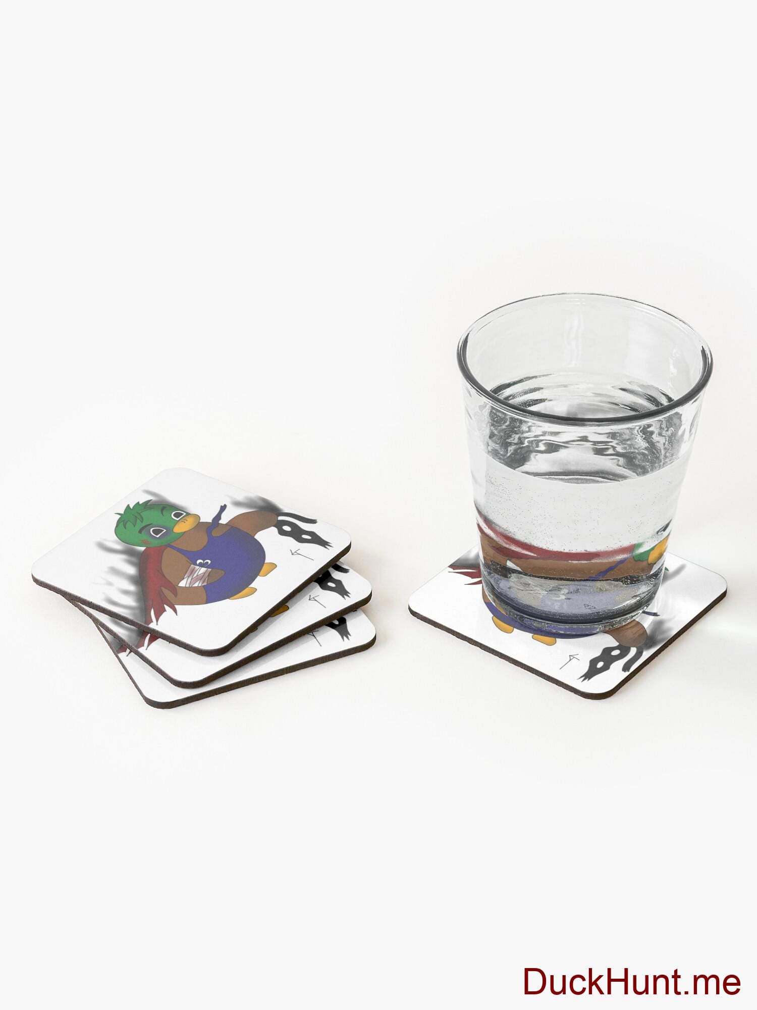 Dead Boss Duck (smoky) Coasters (Set of 4) alternative image 1