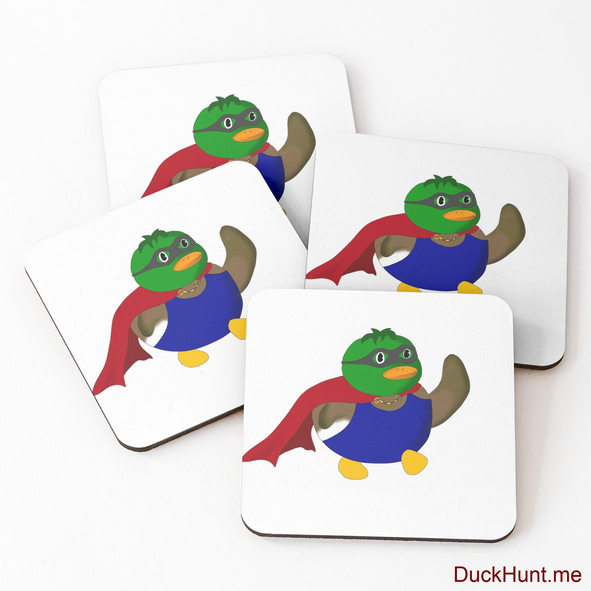 Alive Boss Duck Coasters (Set of 4)