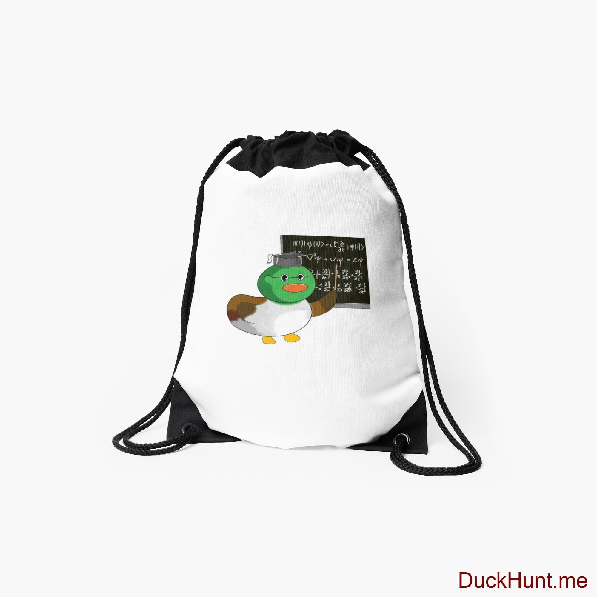 Prof Duck Drawstring Bag