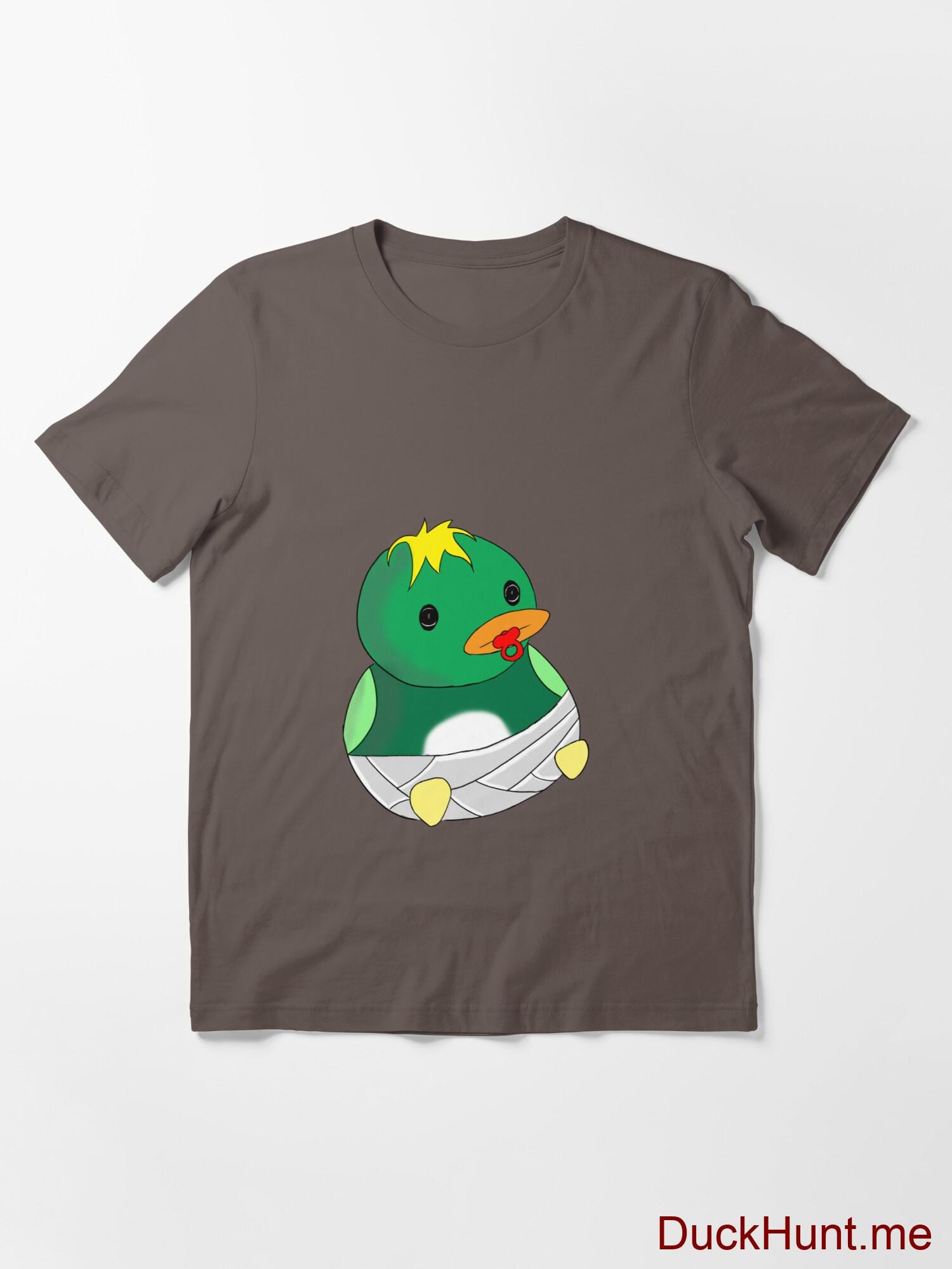 Baby duck Dark Grey Essential T-Shirt (Front printed) alternative image 2