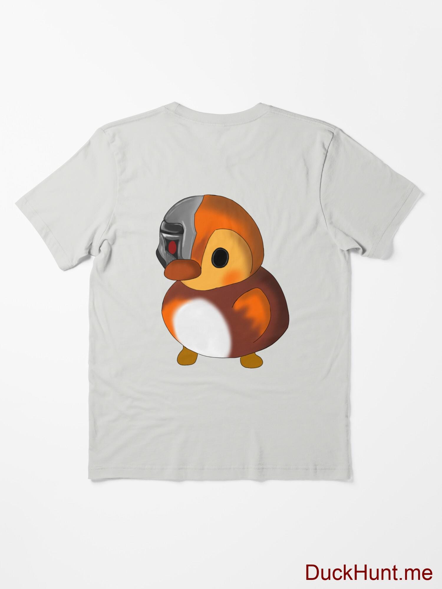 Mechanical Duck Light Grey Essential T-Shirt (Back printed) alternative image 1