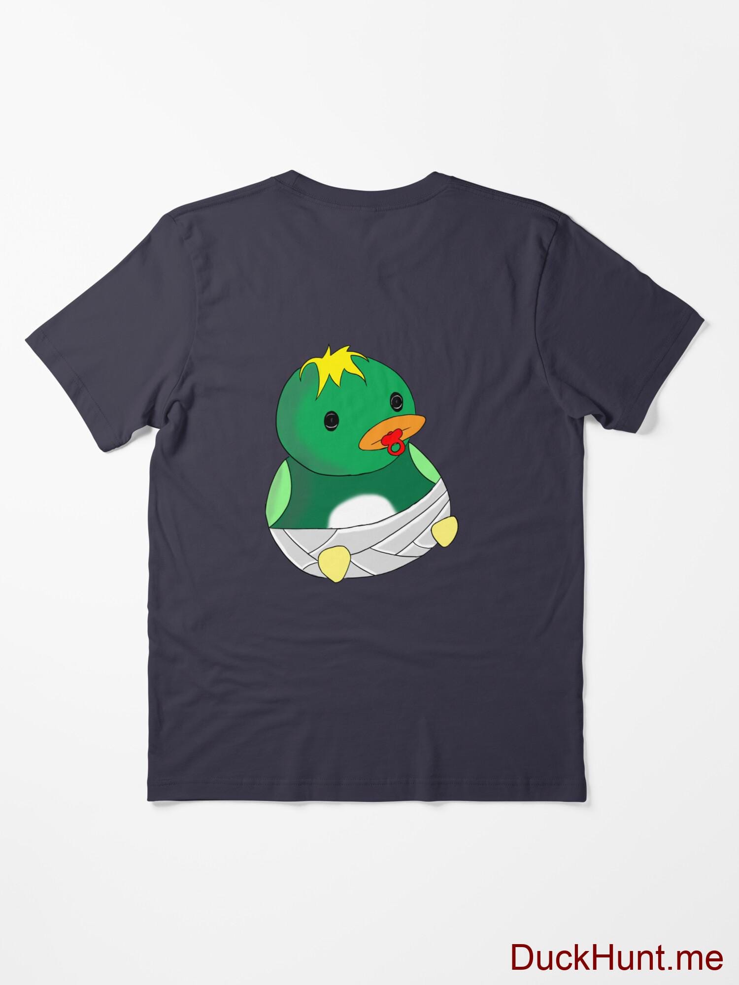 Baby duck Dark Blue Essential T-Shirt (Back printed) alternative image 1
