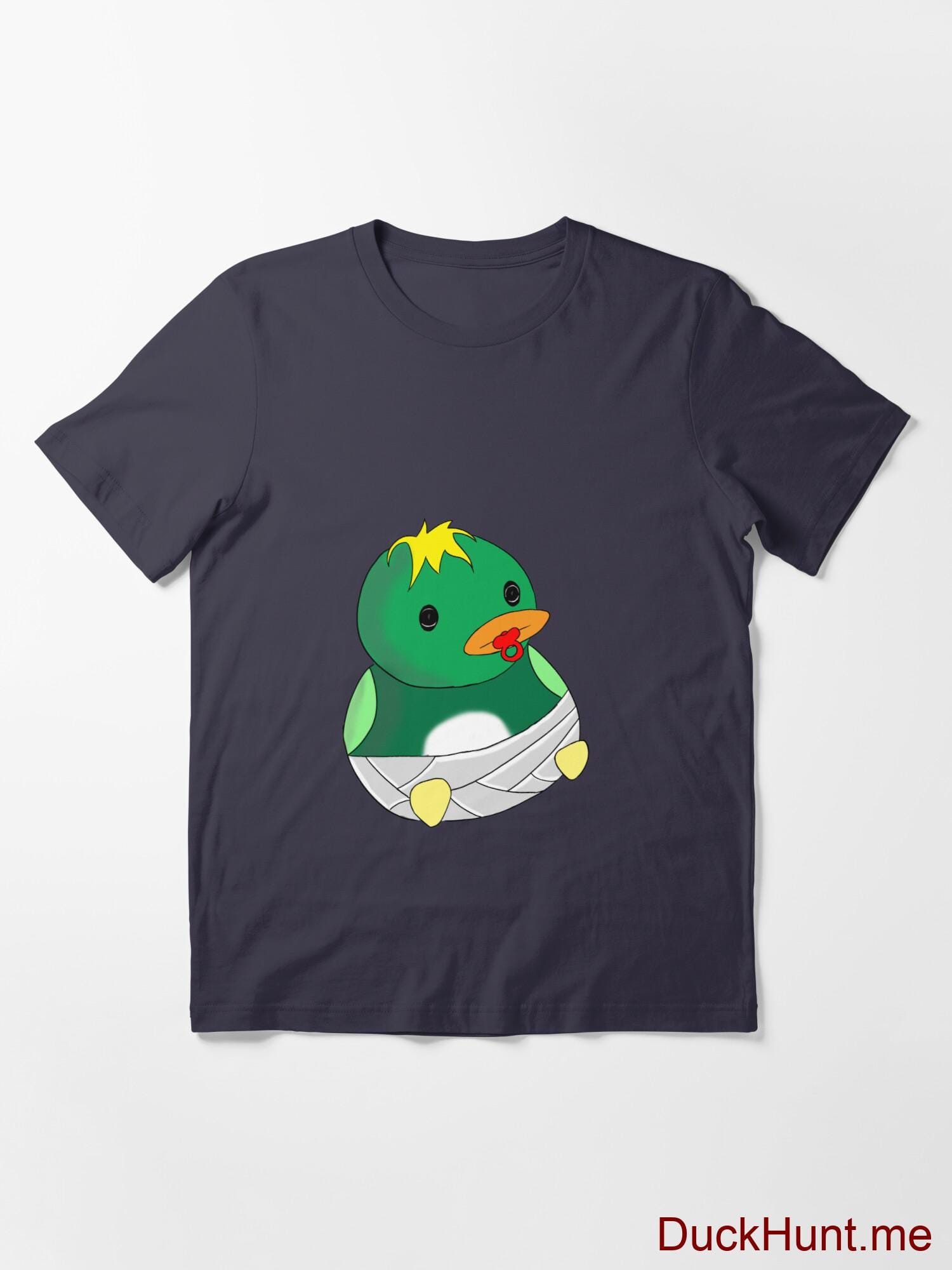 Baby duck Dark Blue Essential T-Shirt (Front printed) alternative image 2